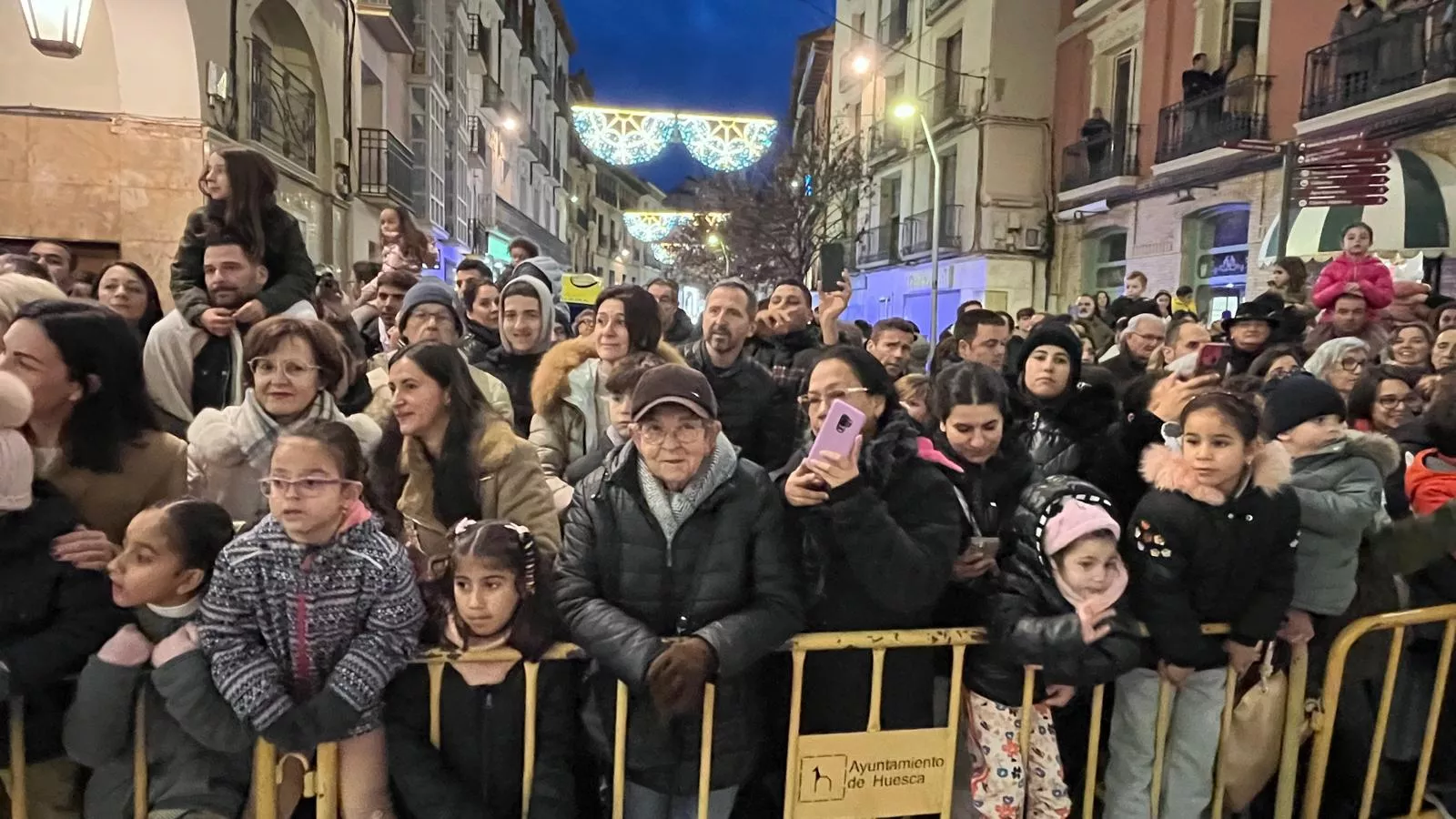 Cabalgata de Reyes Magos de Huesca. Foto Mercedes Manterola