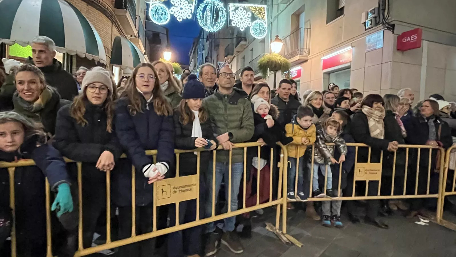 Cabalgata de Reyes Magos de Huesca. Foto Mercedes Manterola