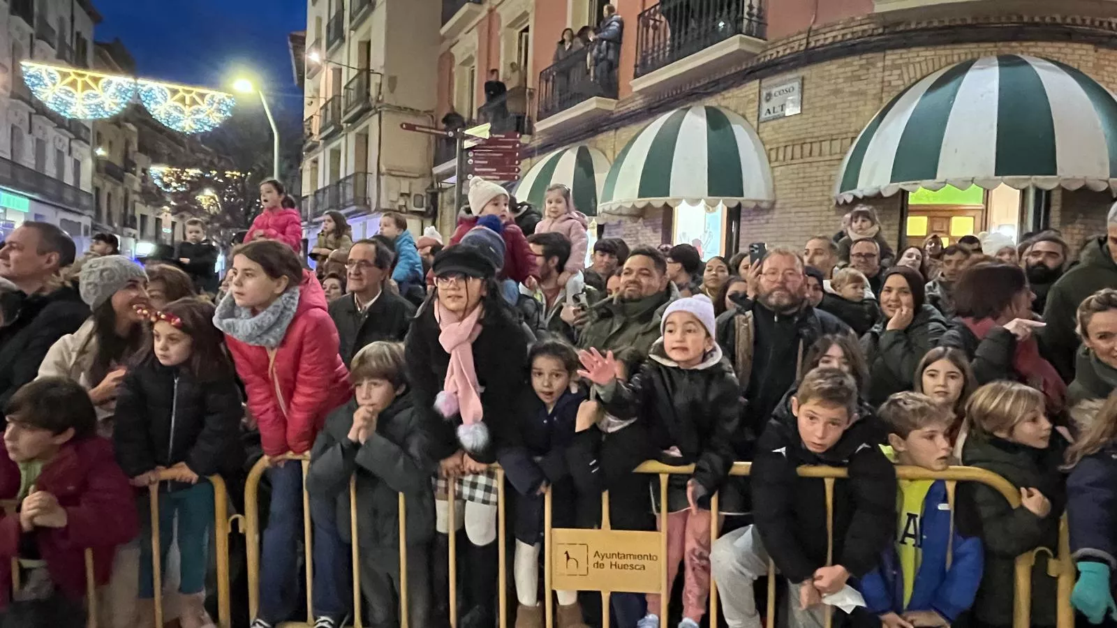 Cabalgata de Reyes Magos de Huesca. Foto Mercedes Manterola
