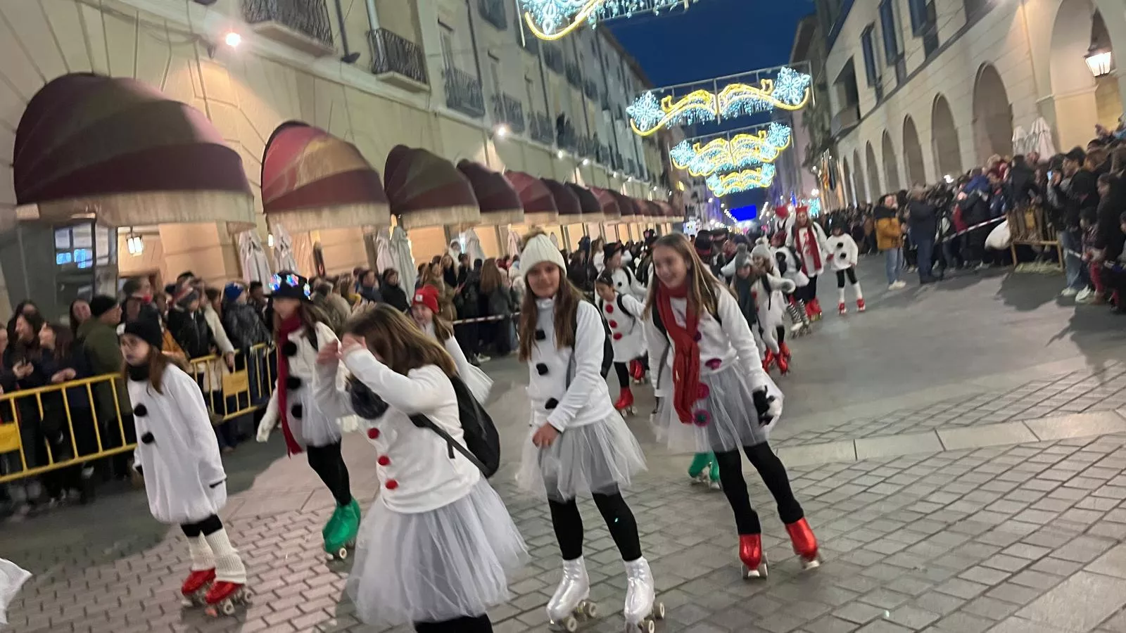 Cabalgata de Reyes Magos de Huesca. Foto Mercedes Manterola