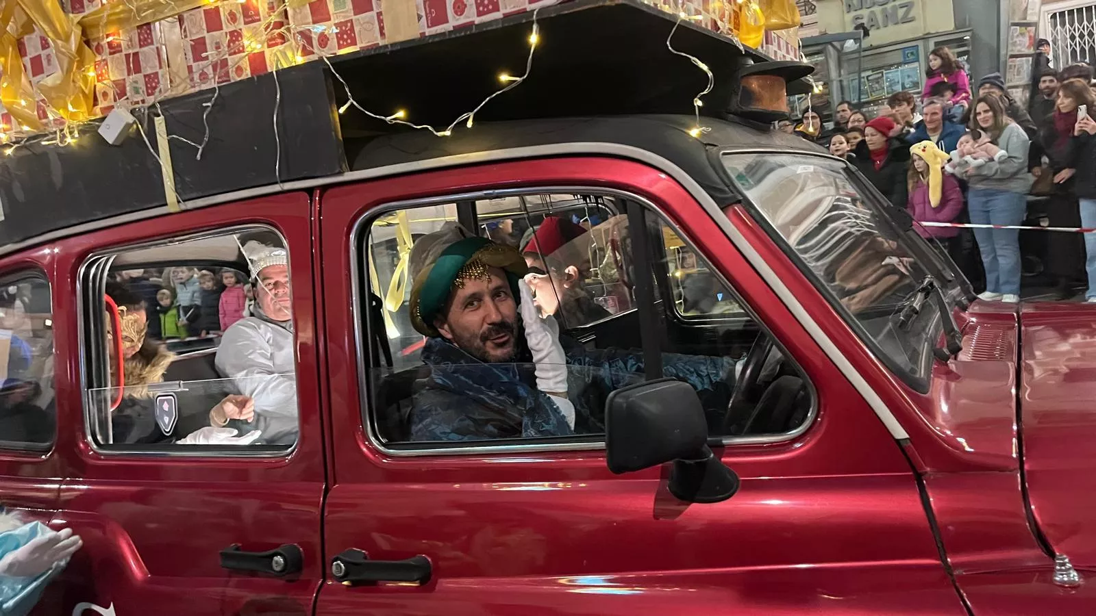 Cabalgata de Reyes Magos de Huesca. Foto Mercedes Manterola