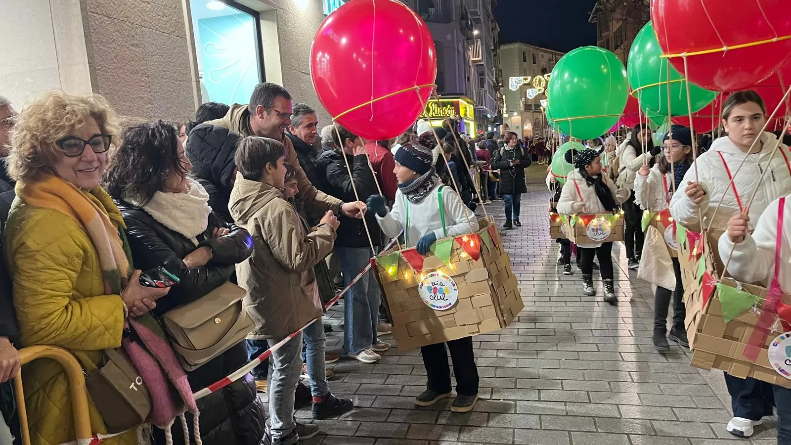 Cabalgata de Reyes Magos de Huesca. Foto Mercedes Manterola