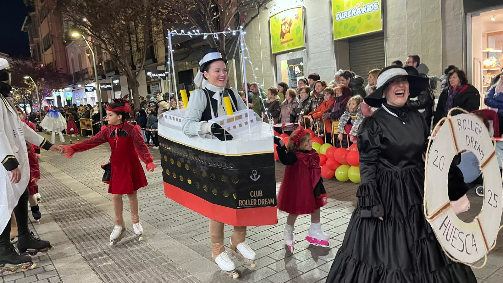 Cabalgata de Reyes Magos de Huesca. Foto Mercedes Manterola