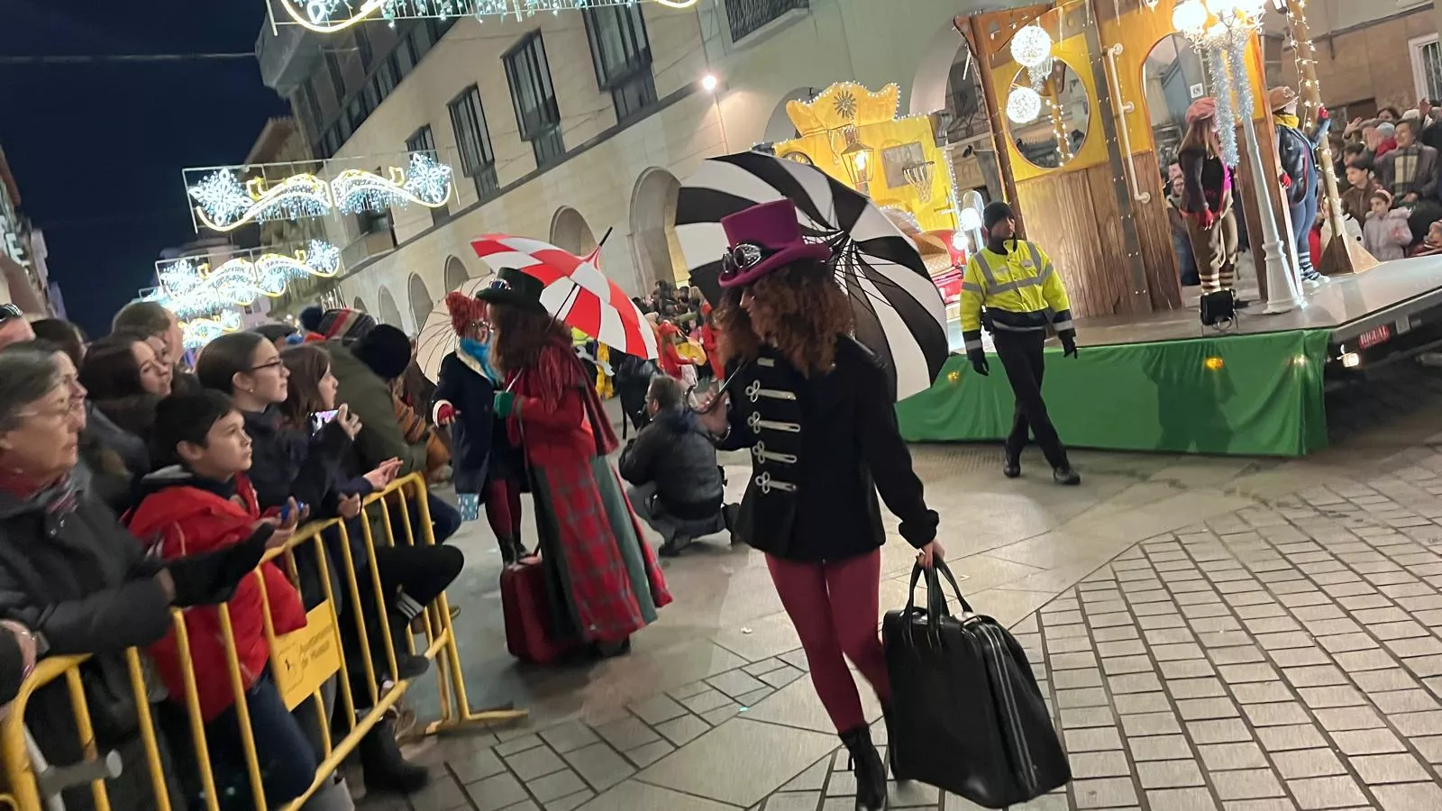 Cabalgata de Reyes Magos de Huesca. Foto Mercedes Manterola