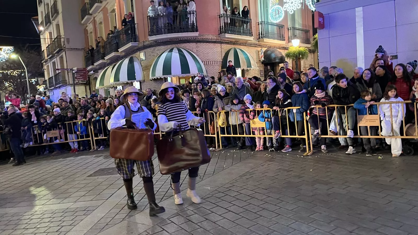 Cabalgata de Reyes Magos de Huesca. Foto Mercedes Manterola