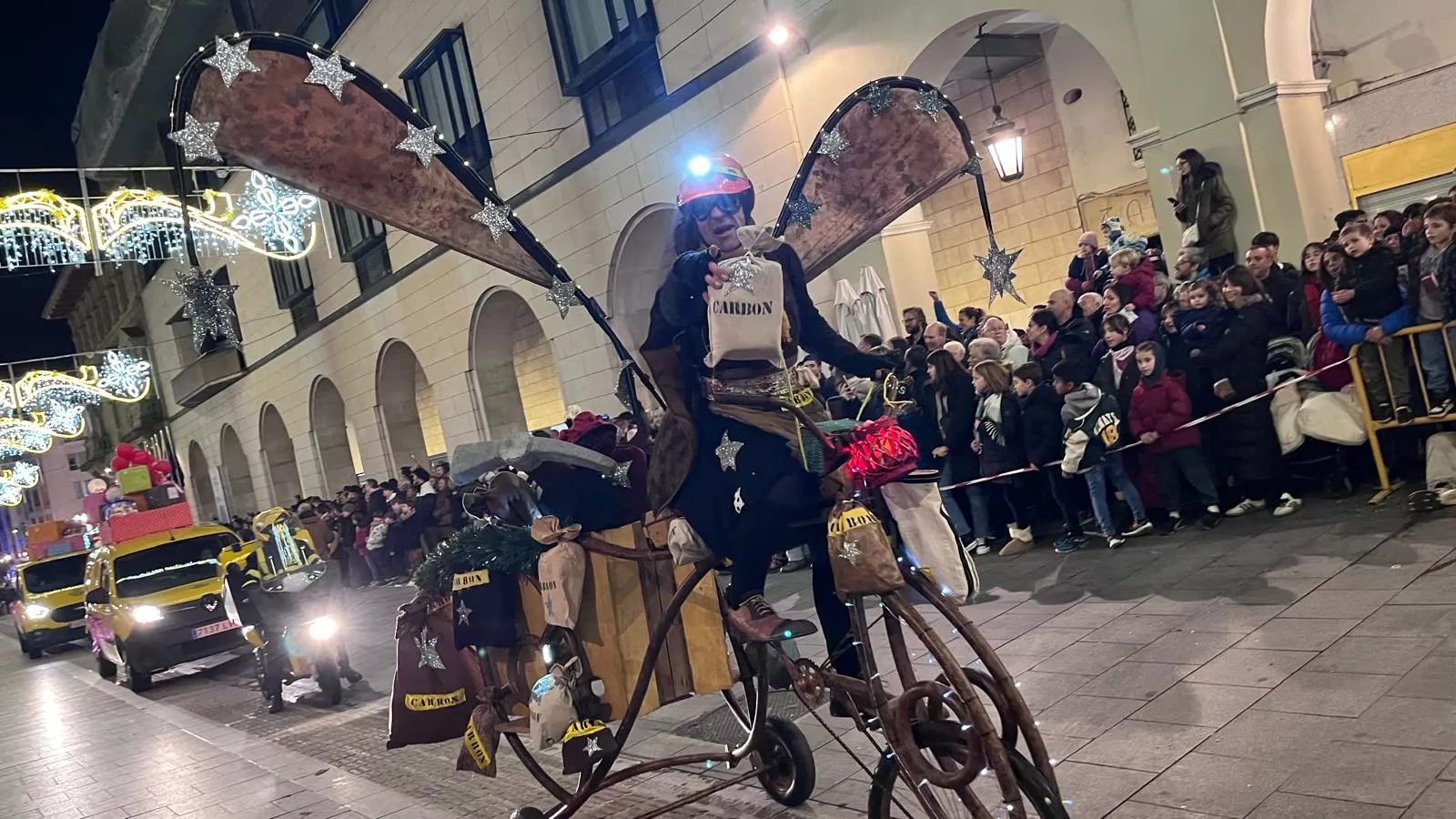 Cabalgata de Reyes Magos de Huesca. Foto Mercedes Manterola