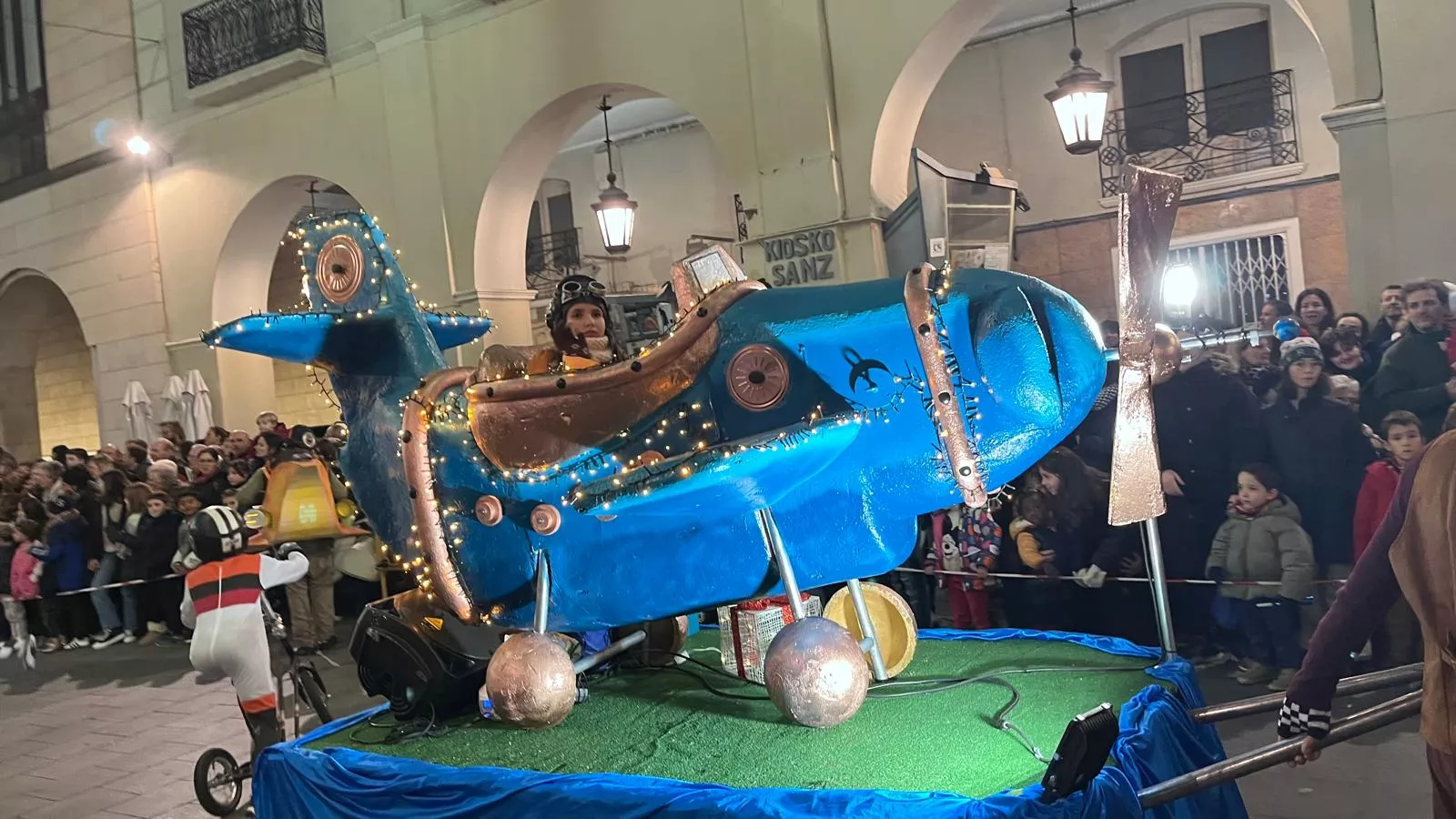 Cabalgata de Reyes Magos de Huesca. Foto Mercedes Manterola