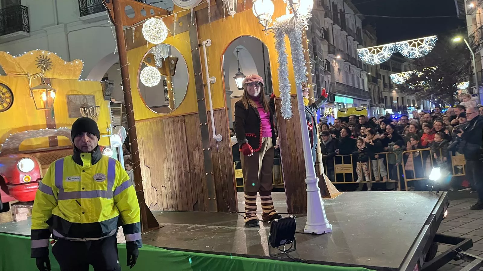 Cabalgata de Reyes Magos de Huesca. Foto Mercedes Manterola
