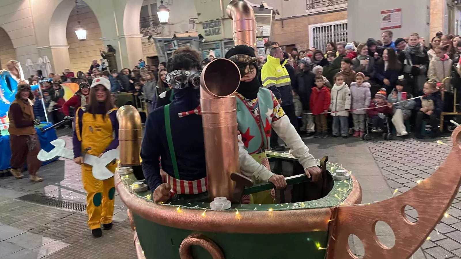 Cabalgata de Reyes Magos de Huesca. Foto Mercedes Manterola