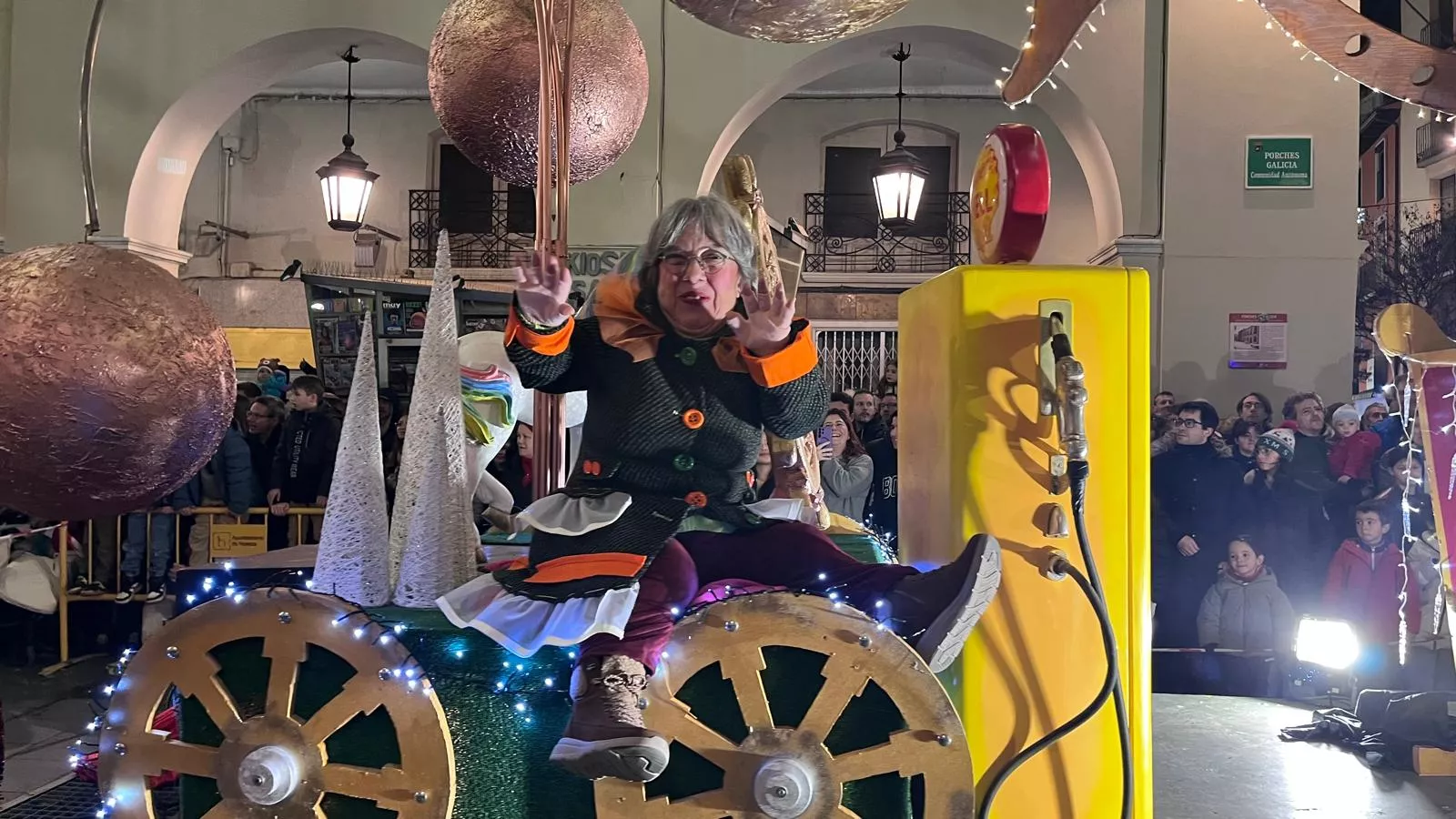 Cabalgata de Reyes Magos de Huesca. Foto Mercedes Manterola