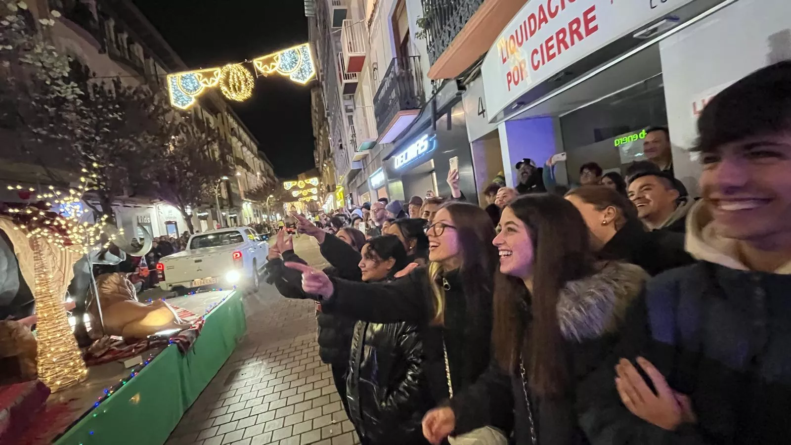 Cabalgata de Reyes Magos de Huesca. Foto Mercedes Manterola