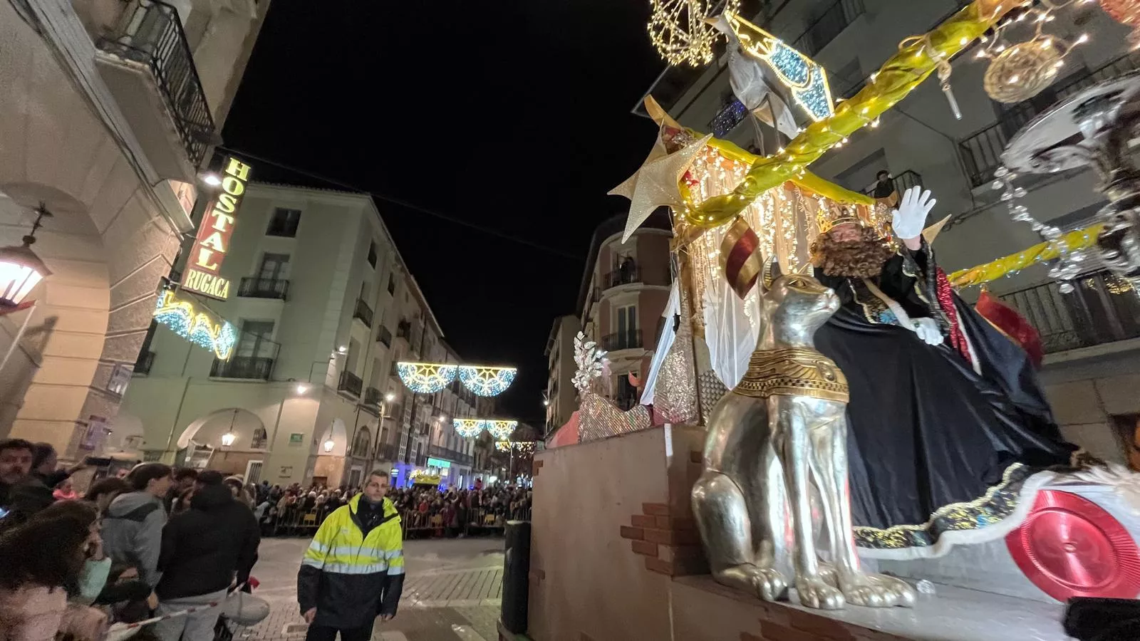 Cabalgata de Reyes Magos de Huesca. Foto Mercedes Manterola