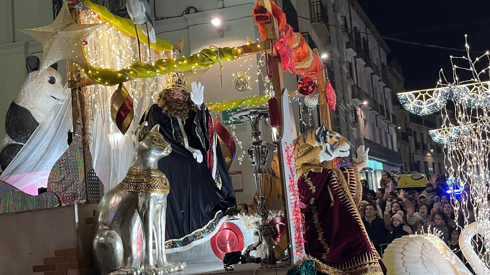 Cabalgata de Reyes Magos de Huesca. Foto Mercedes Manterola