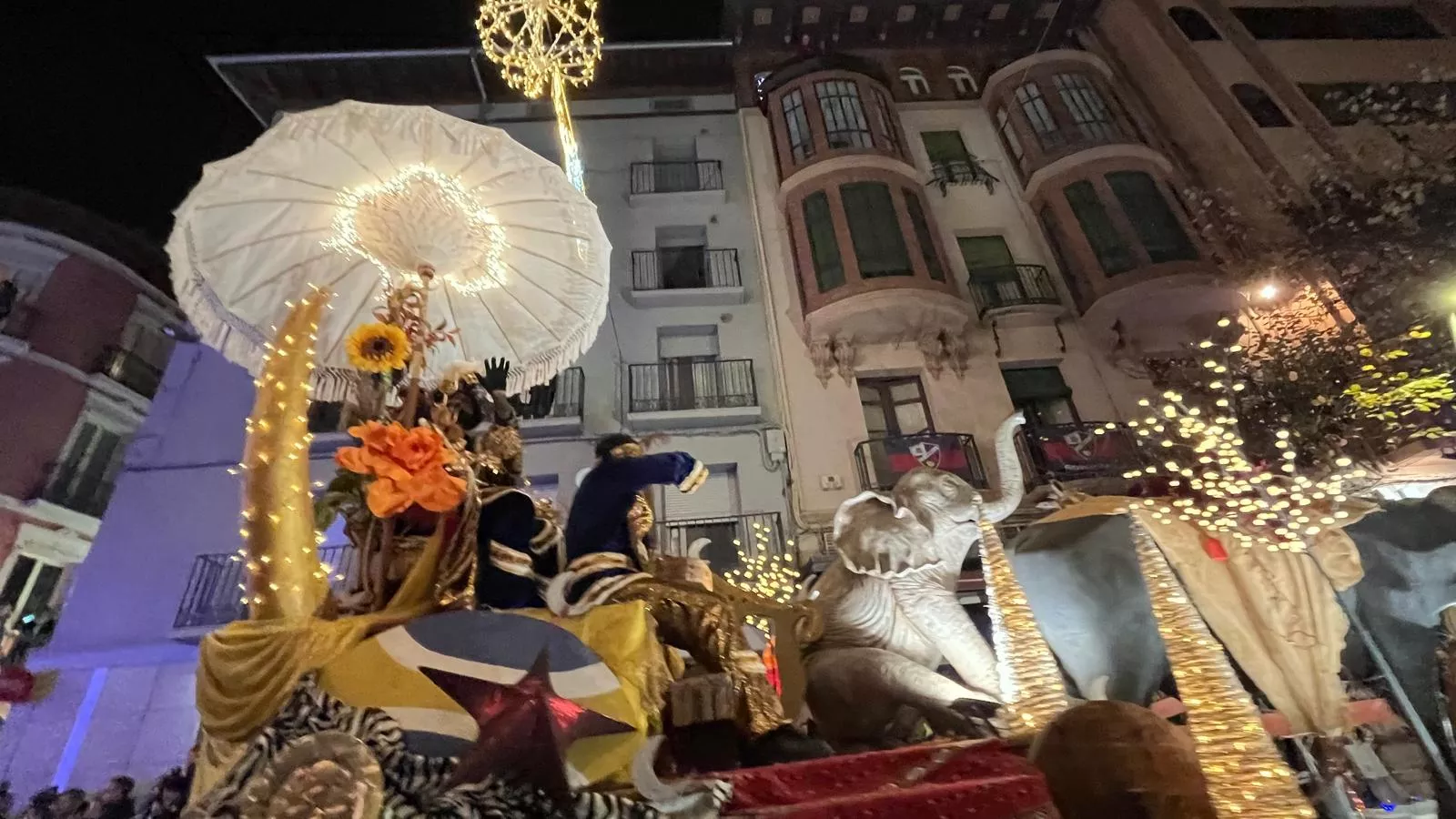 Cabalgata de Reyes Magos de Huesca. Foto Mercedes Manterola