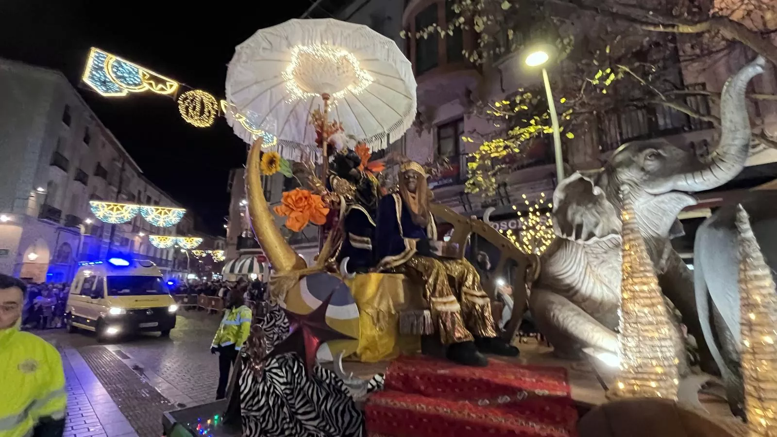 Cabalgata de Reyes Magos de Huesca. Foto Mercedes Manterola