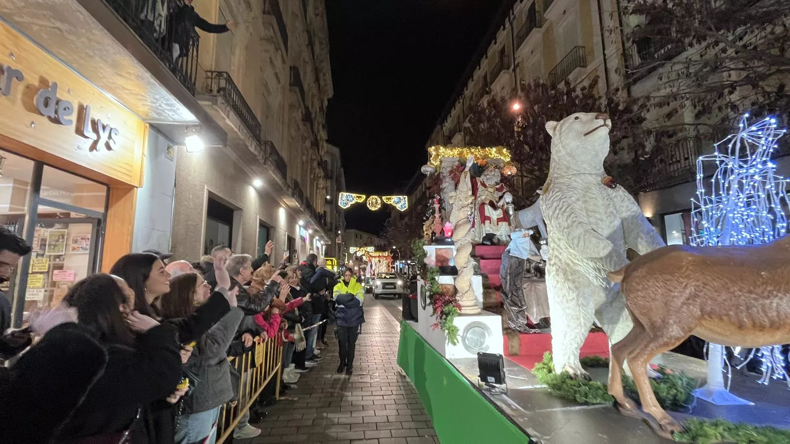 Cabalgata de Reyes Magos de Huesca. Foto Mercedes Manterola