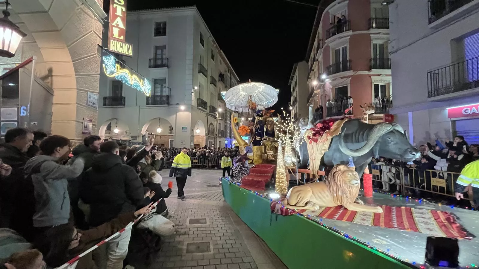 Cabalgata de Reyes Magos de Huesca. Foto Mercedes Manterola