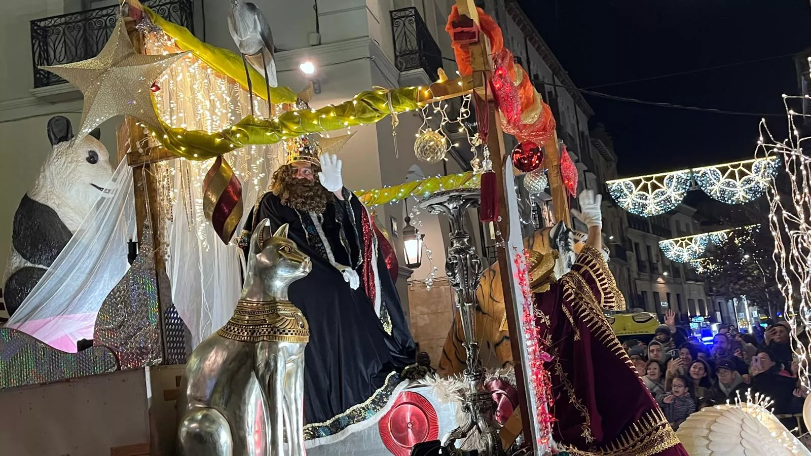 Cabalgata de Reyes Magos de Huesca. Foto Mercedes Manterola