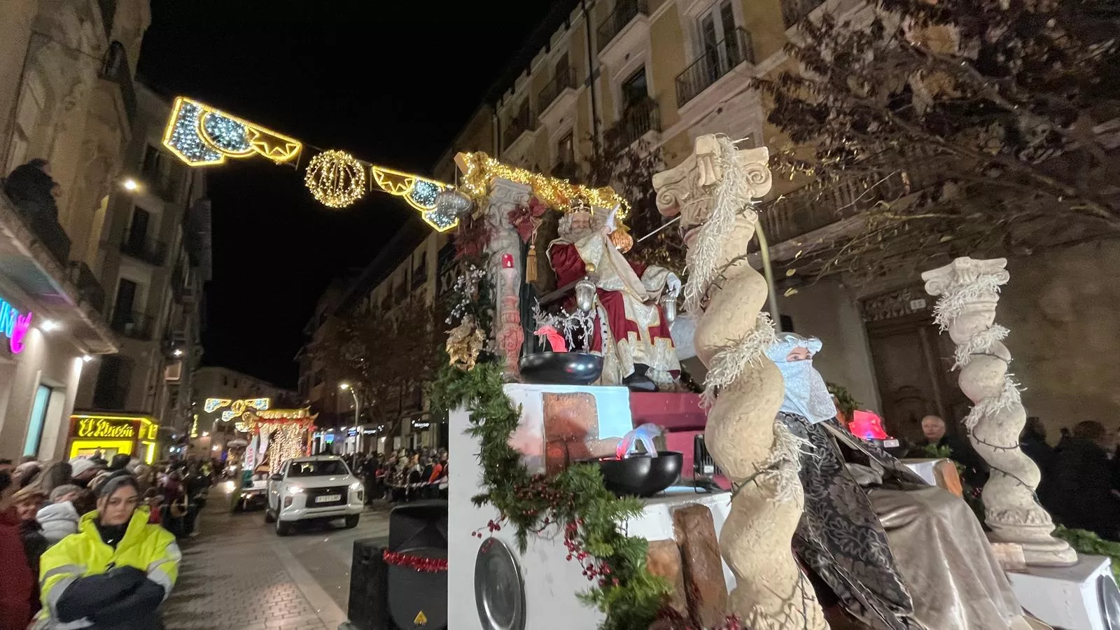Cabalgata de Reyes Magos de Huesca. Foto Mercedes Manterola