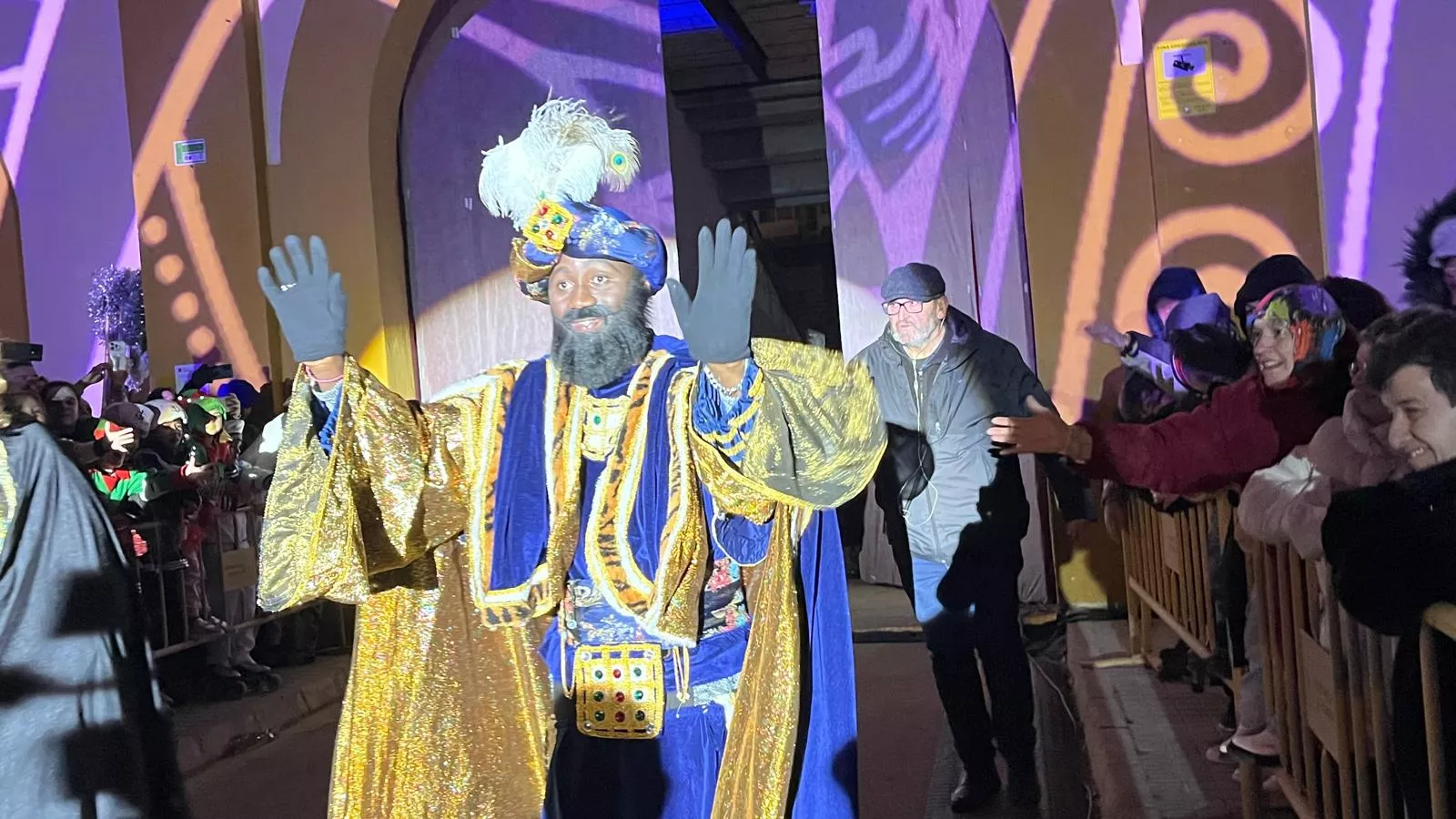 Cabalgata de Reyes Magos de Huesca. Foto Mercedes Manterola