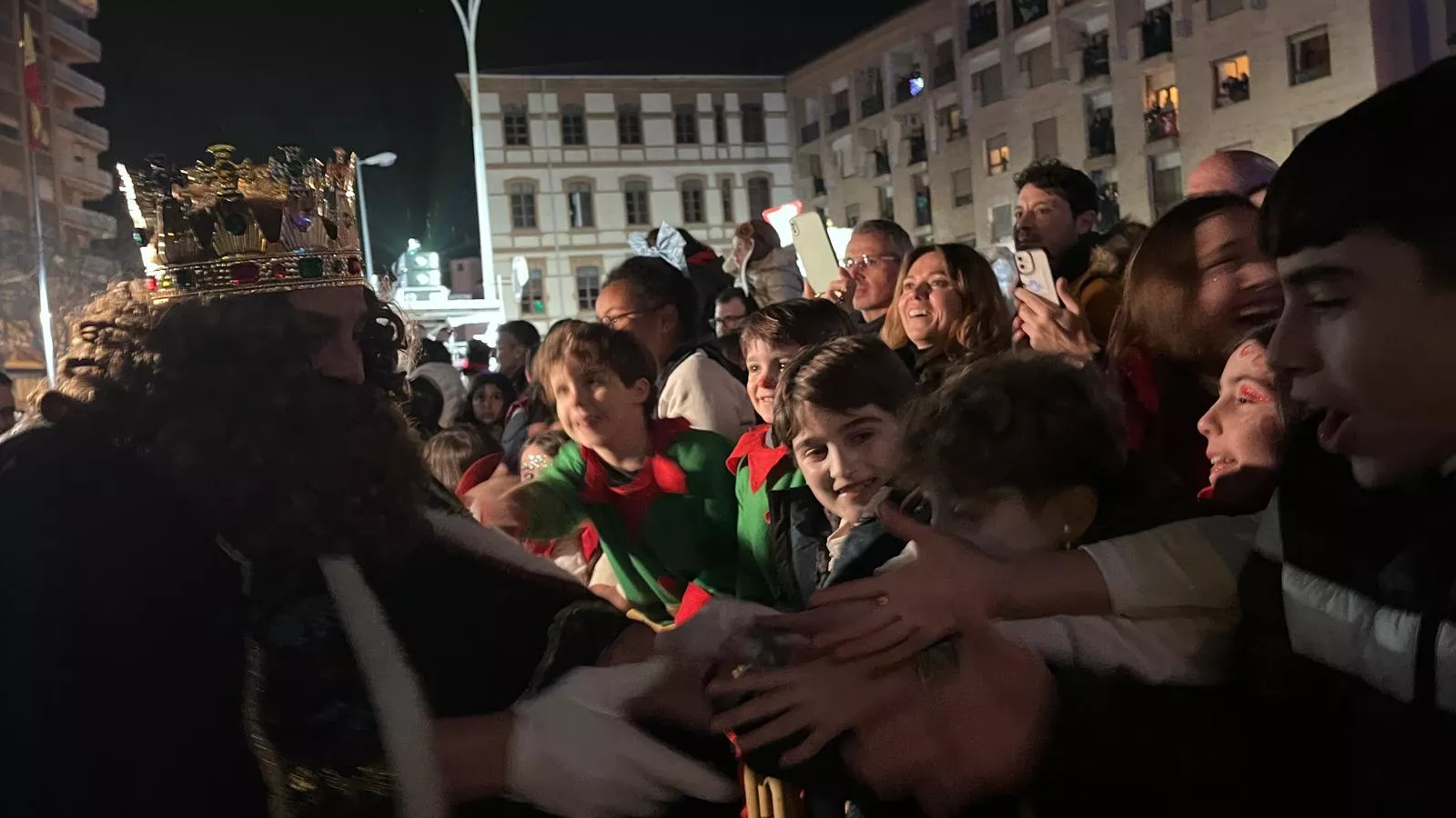 Cabalgata de Reyes Magos de Huesca. Foto Mercedes Manterola