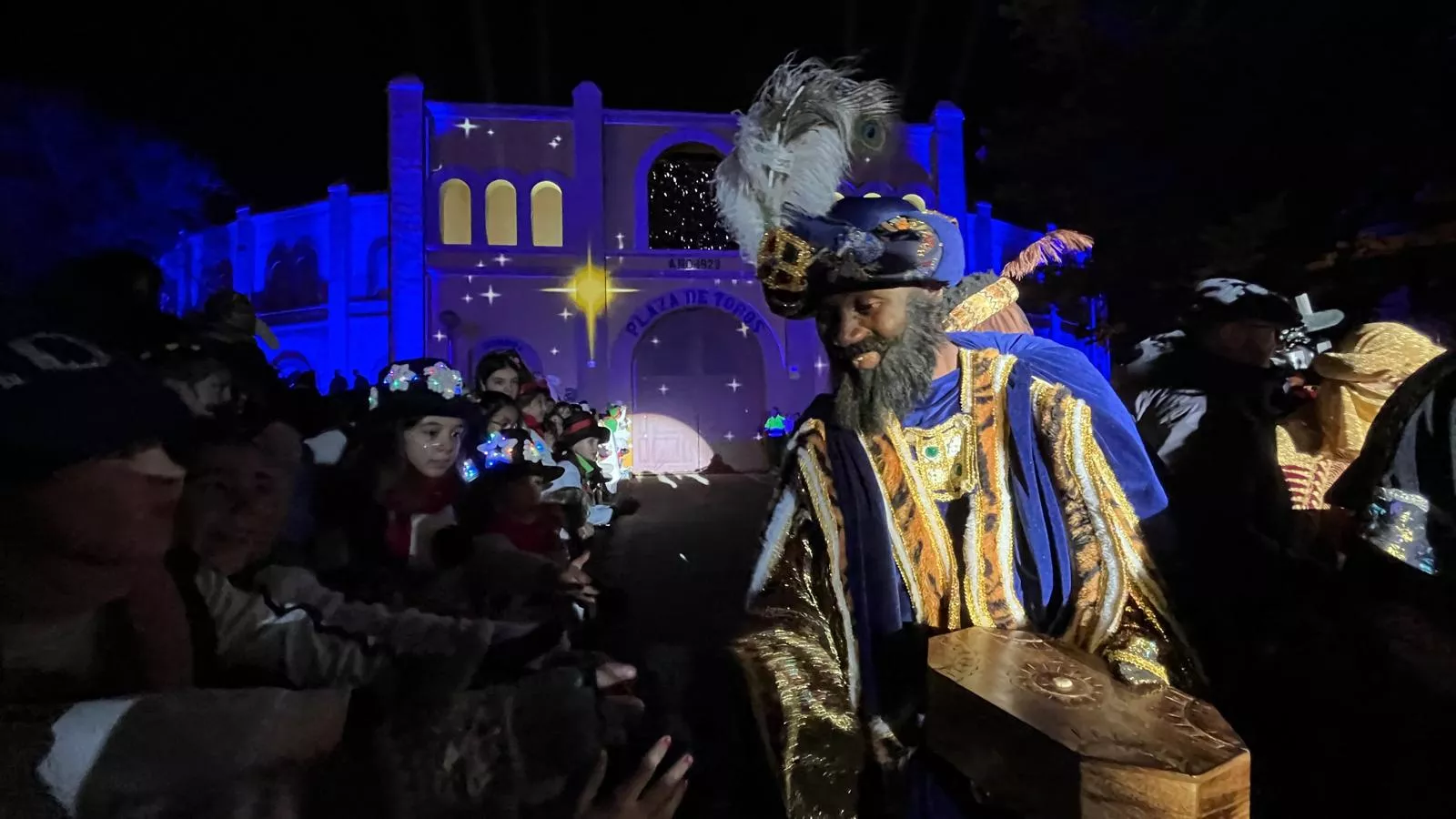 Cabalgata de Reyes Magos de Huesca. Foto Mercedes Manterola