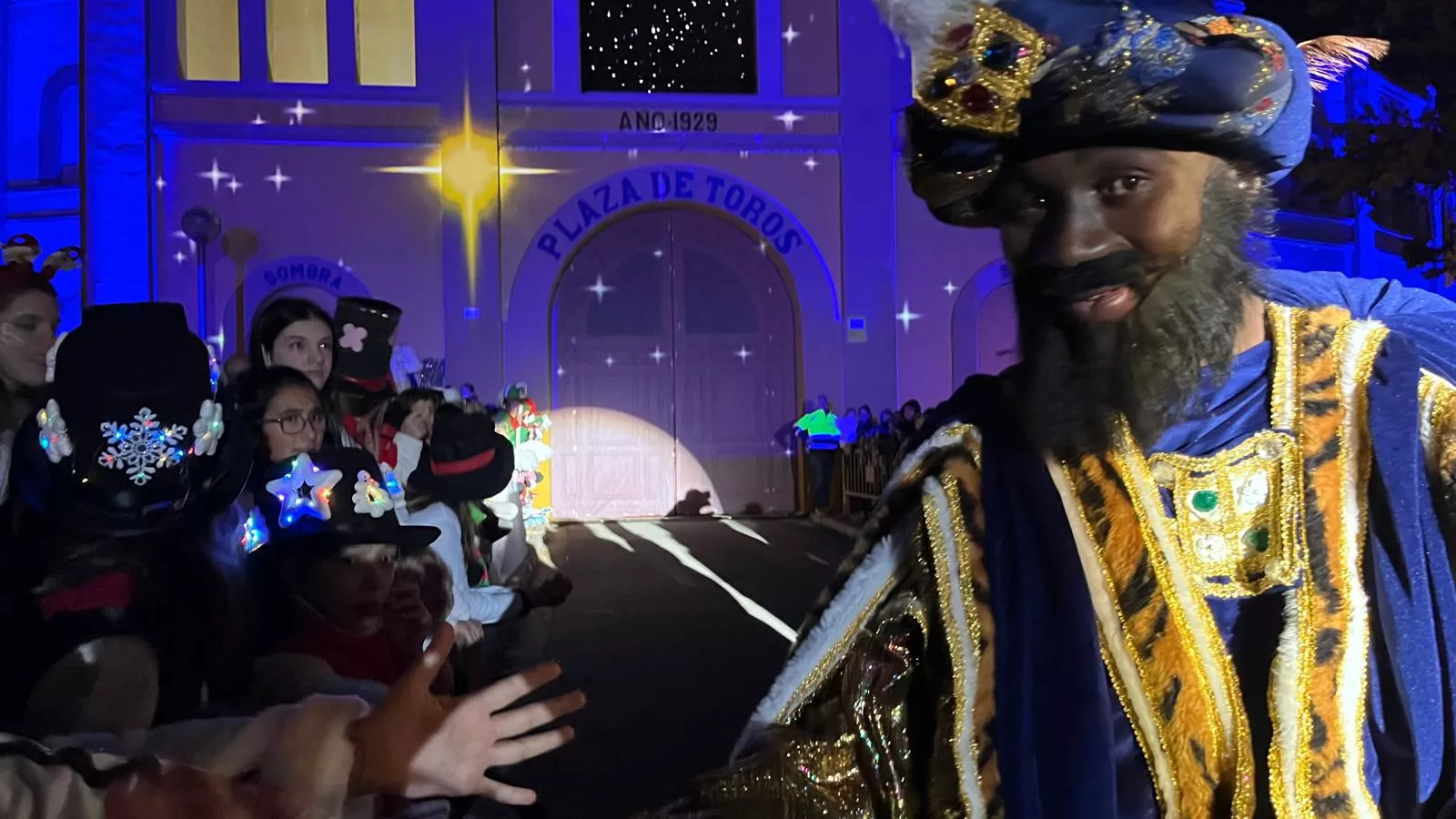 Cabalgata de Reyes Magos de Huesca. Foto Mercedes Manterola