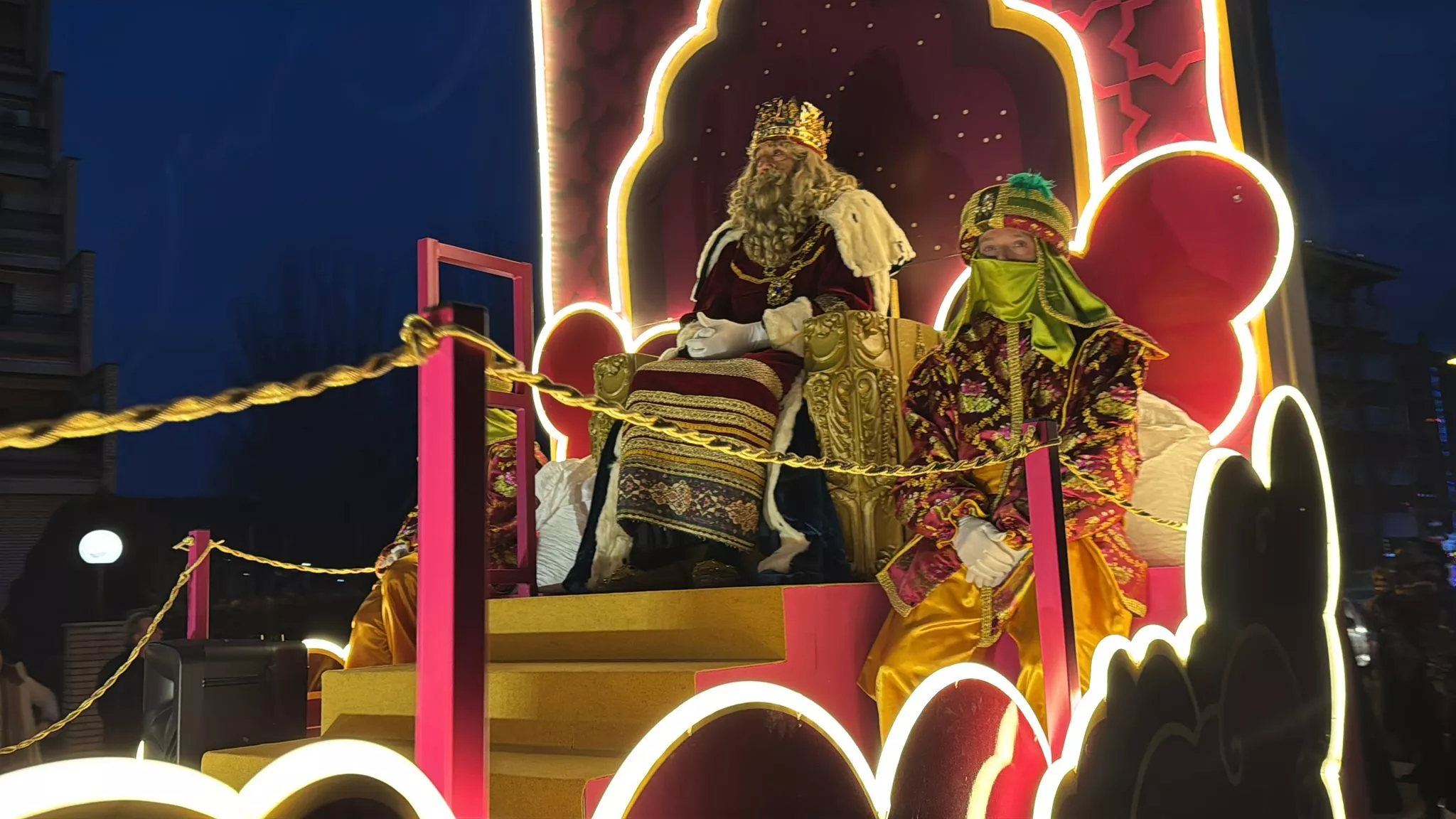 Cabalgata de Reyes de Barbastro. Foto Ayuntamiento de Barbastro