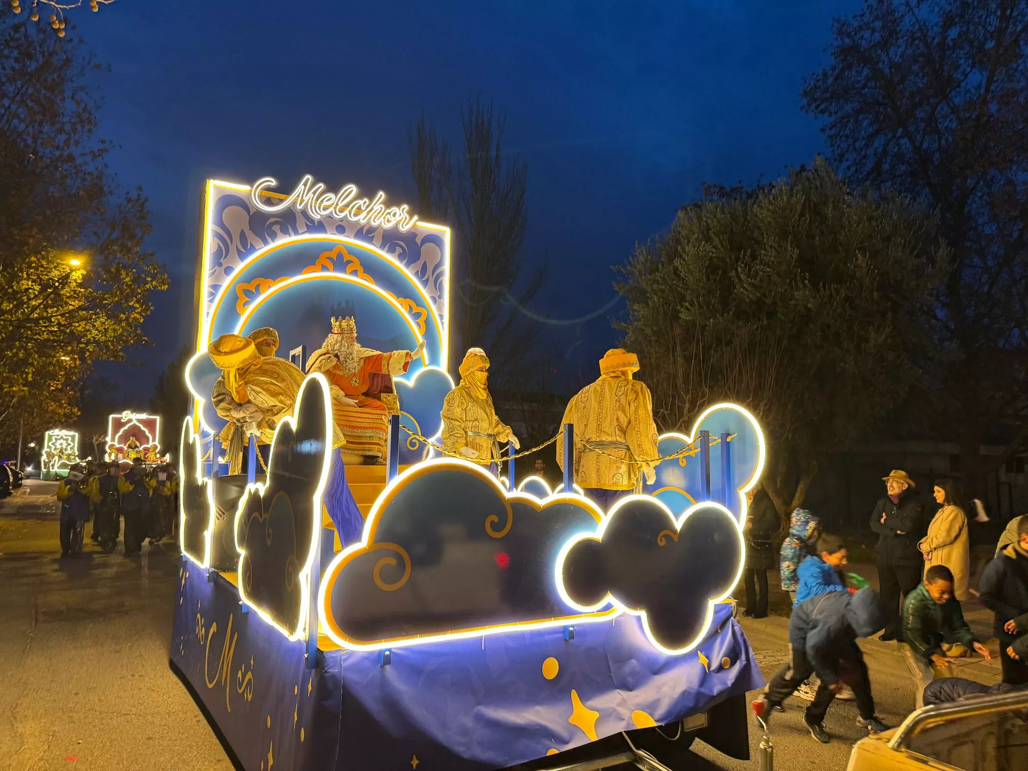 Cabalgata de Reyes de Barbastro. Foto Ayuntamiento de Barbastro