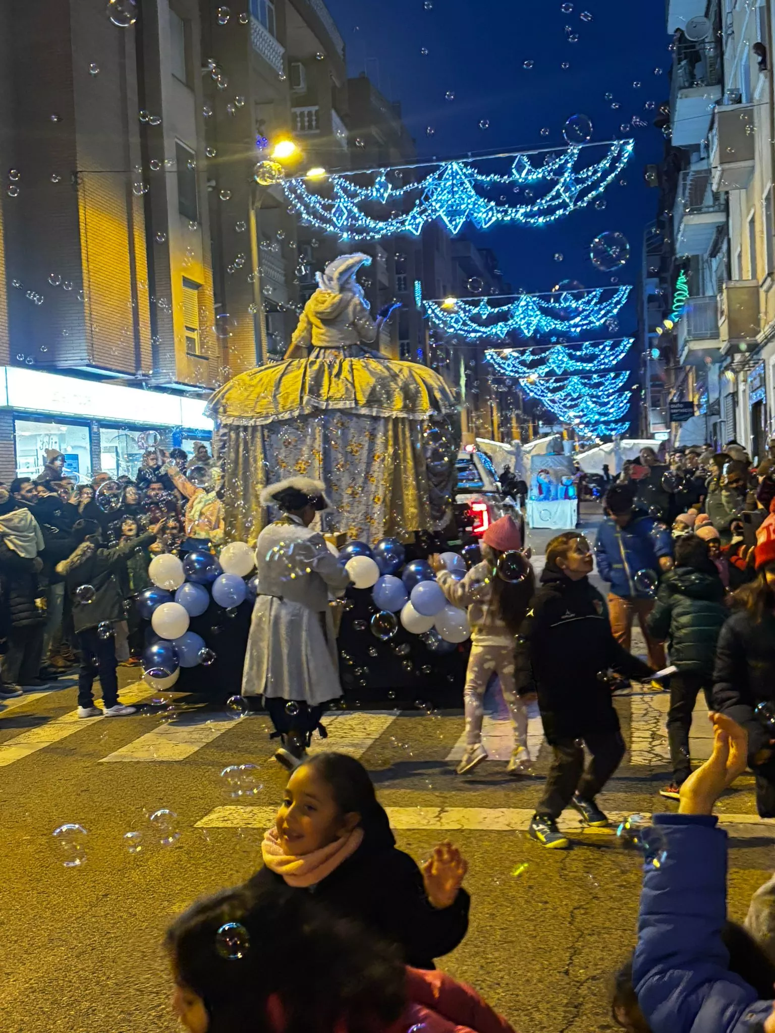 Cabalgata de Reyes de Barbastro. Foto Ayuntamiento de Barbastro