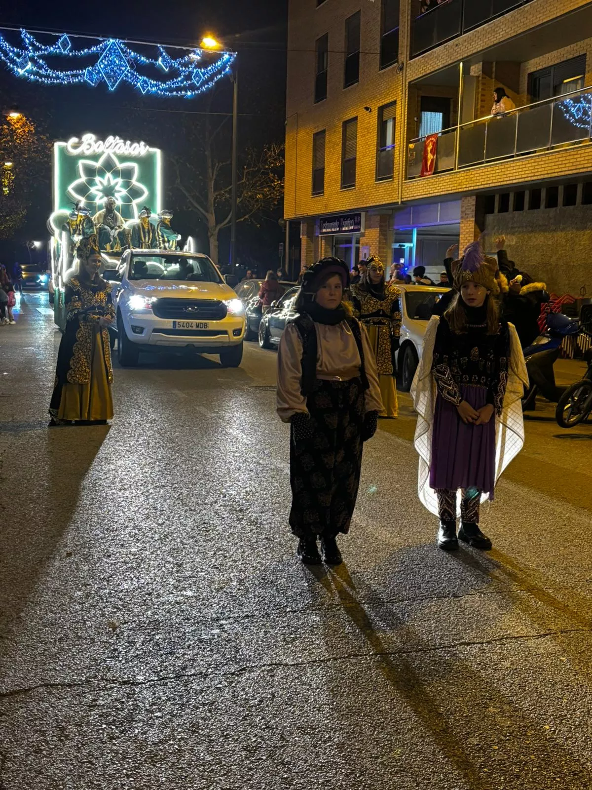 Cabalgata de Reyes de Barbastro. Foto Ayuntamiento de Barbastro
