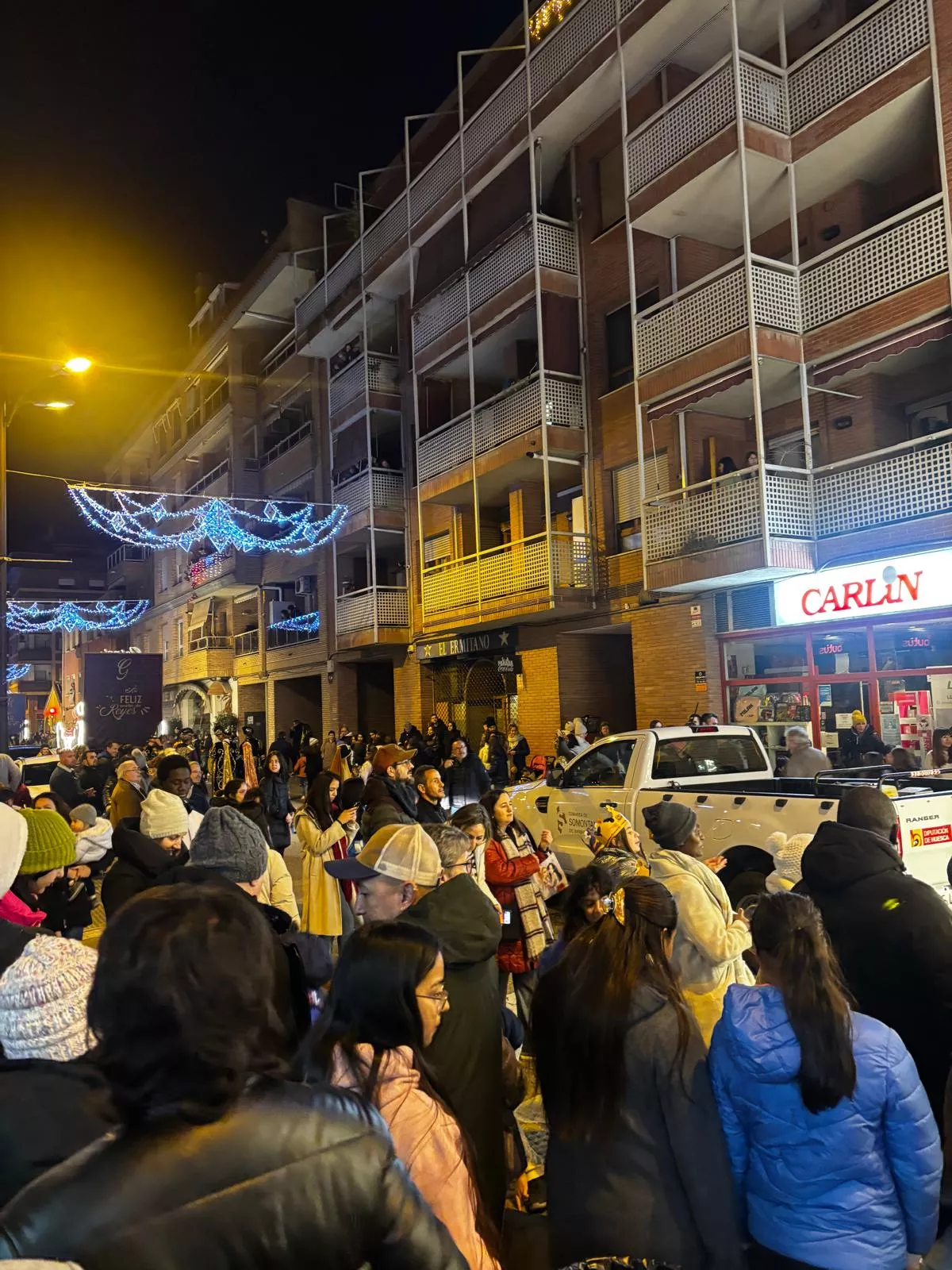 Cabalgata de Reyes de Barbastro. Foto Ayuntamiento de Barbastro