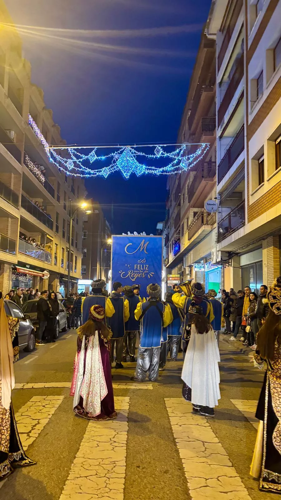 Cabalgata de Reyes de Barbastro. Foto Ayuntamiento de Barbastro