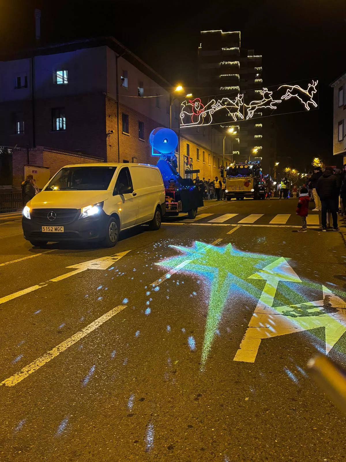 Cabalgata de Reyes de Barbastro. Foto Ayuntamiento de Barbastro