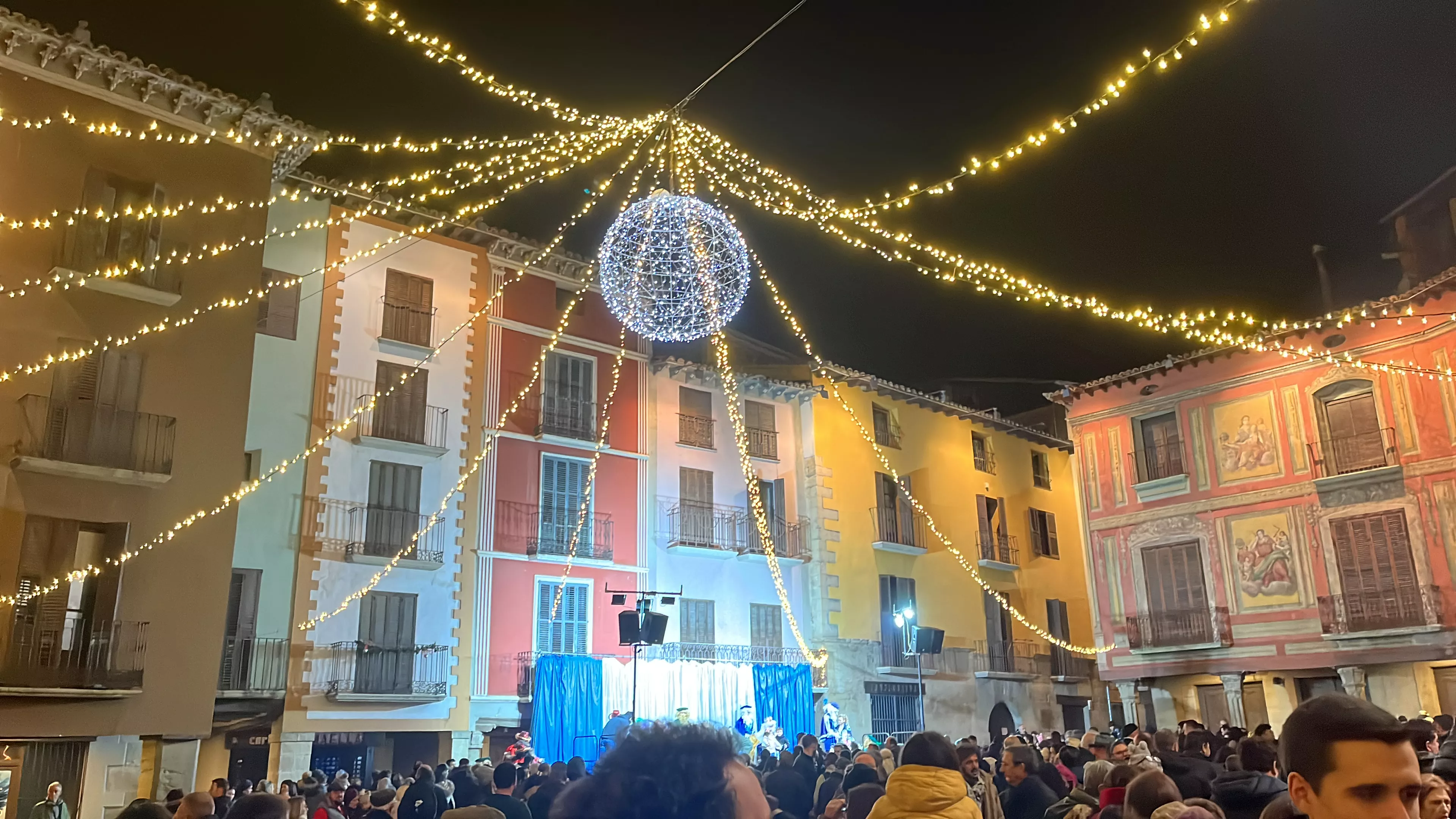 Cabalgata de Reyes en Graus. Foto Adri Mora