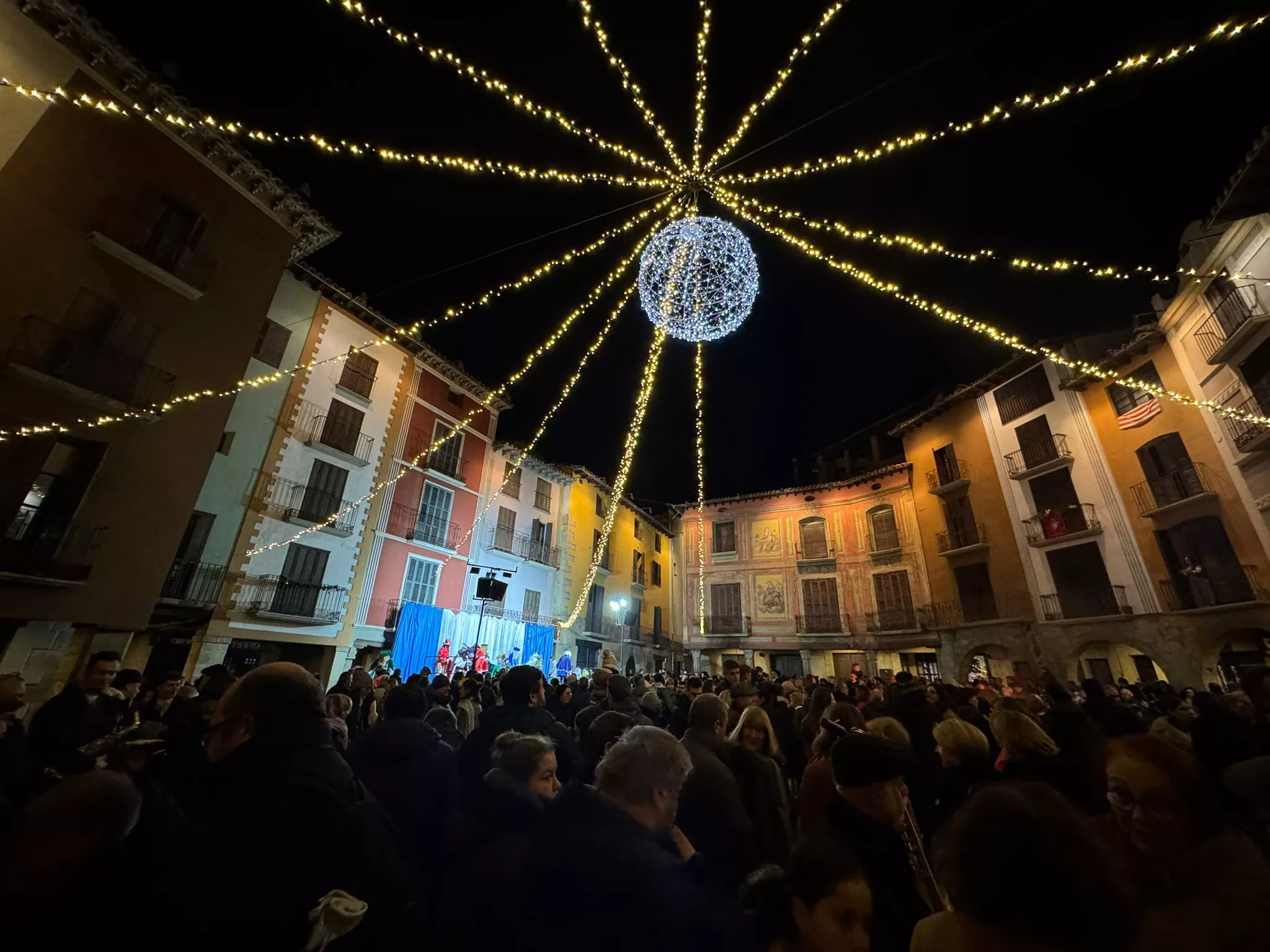 Cabalgata de Reyes en Graus. Foto Adri Mora