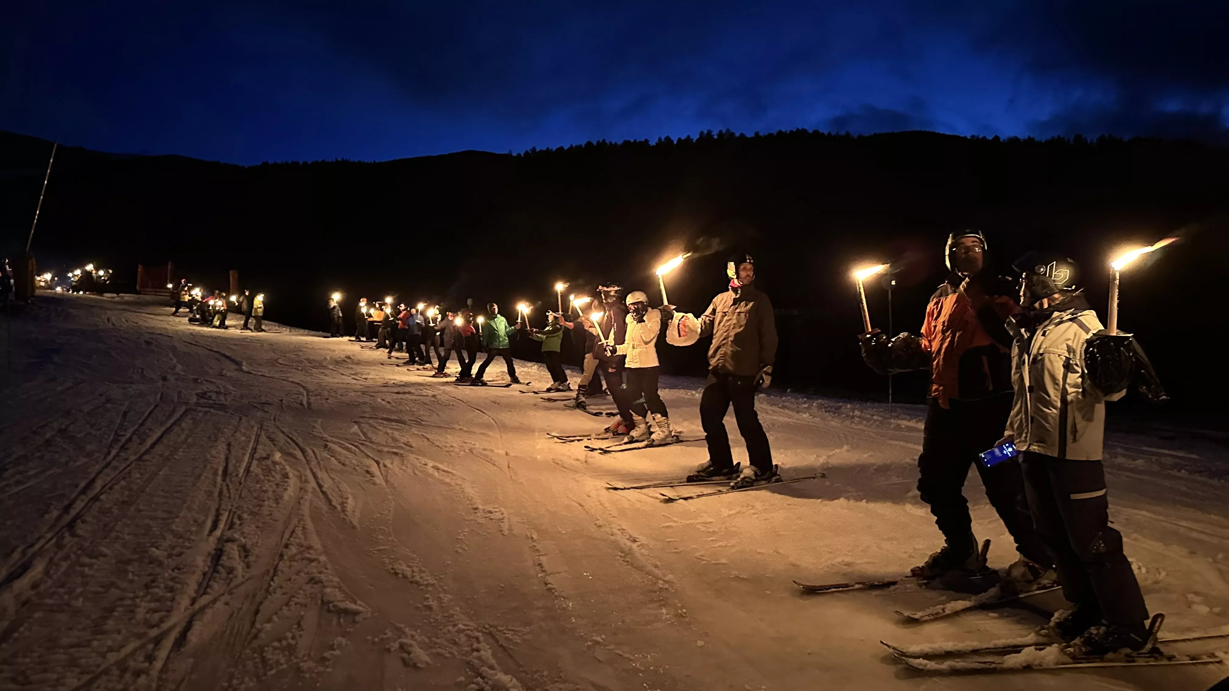 Bajada de Antorchas en Cerler