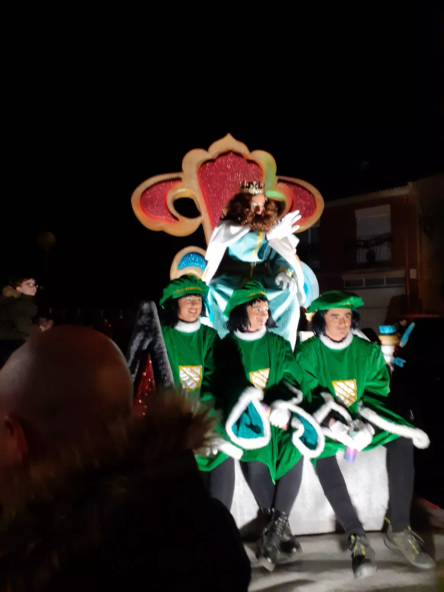 Tardienta en su cabalgata de los Reyes Magos