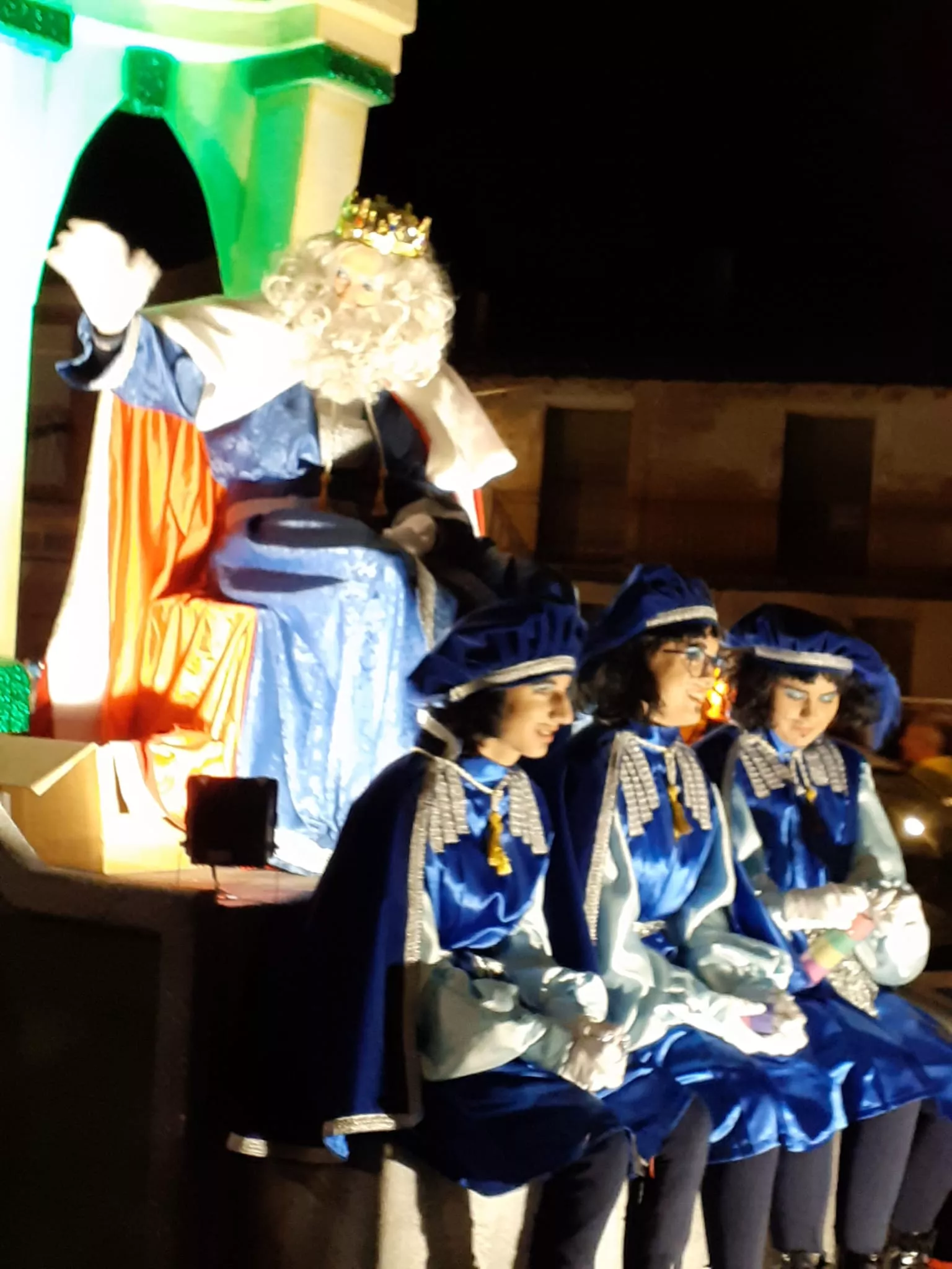 Tardienta en su cabalgata de los Reyes Magos