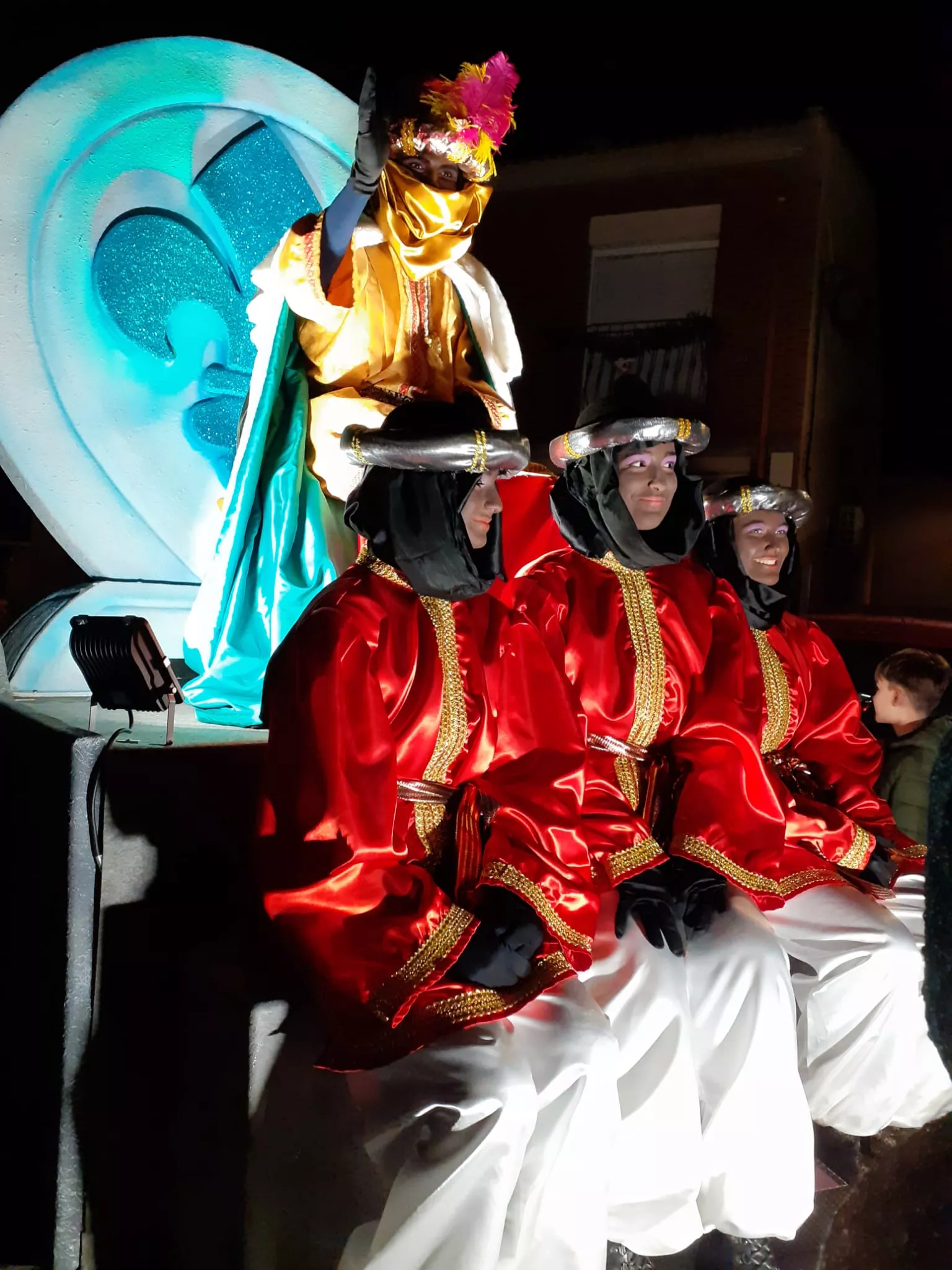 Tardienta en su cabalgata de los Reyes Magos