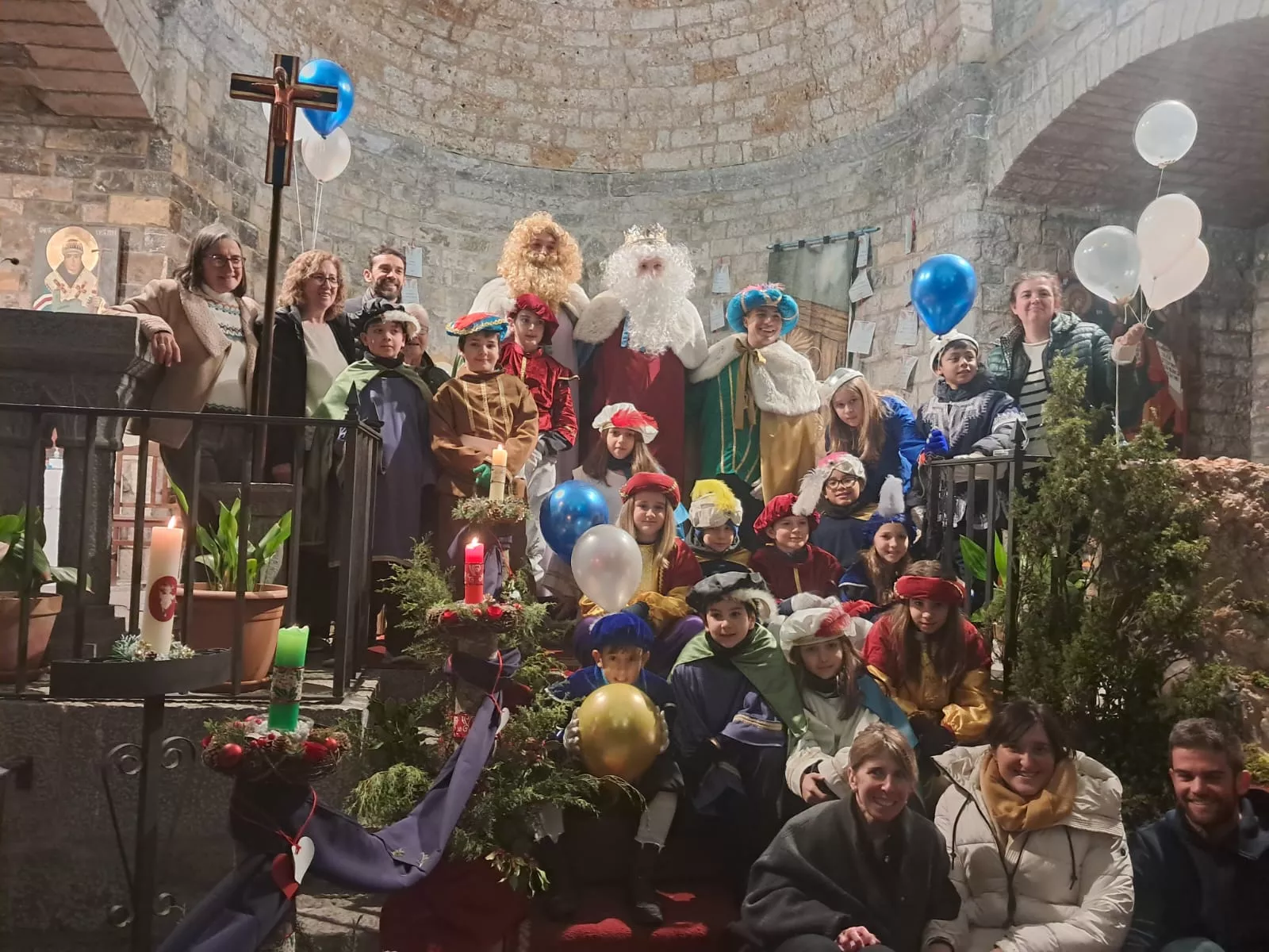 Aínsa en la Cabalgata de Reyes. Foto Ayuntamiento de Aínsa