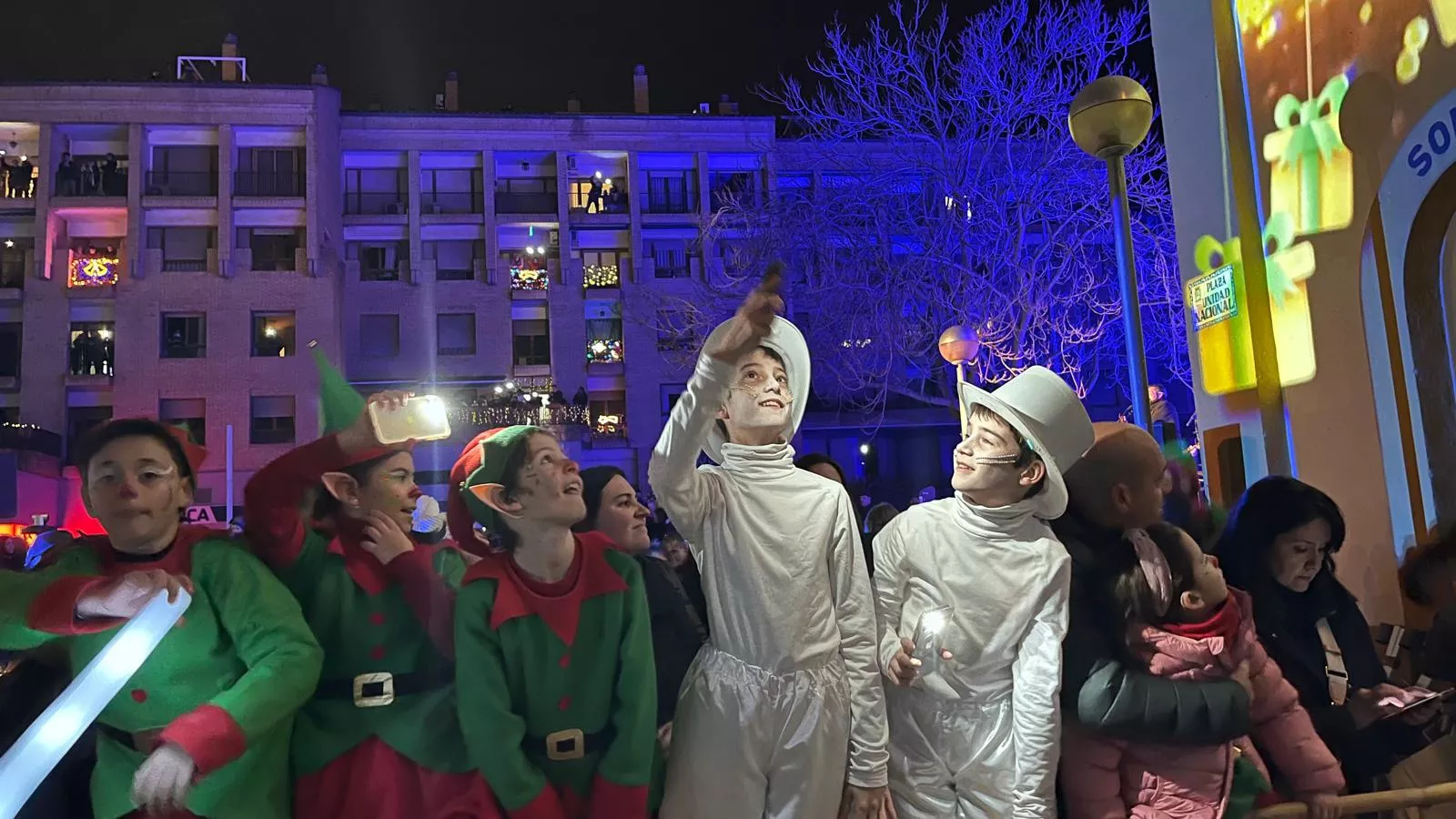 Cabalgata de Reyes Magos de Huesca. Foto Mercedes Manterola