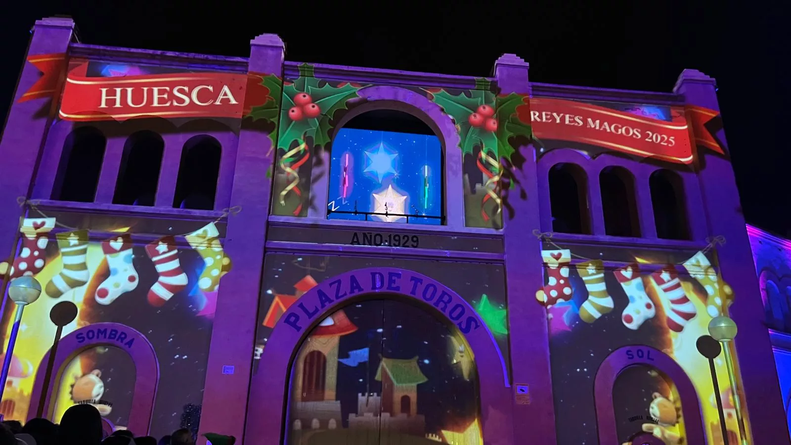 Cabalgata de Reyes Magos de Huesca. Foto Mercedes Manterola