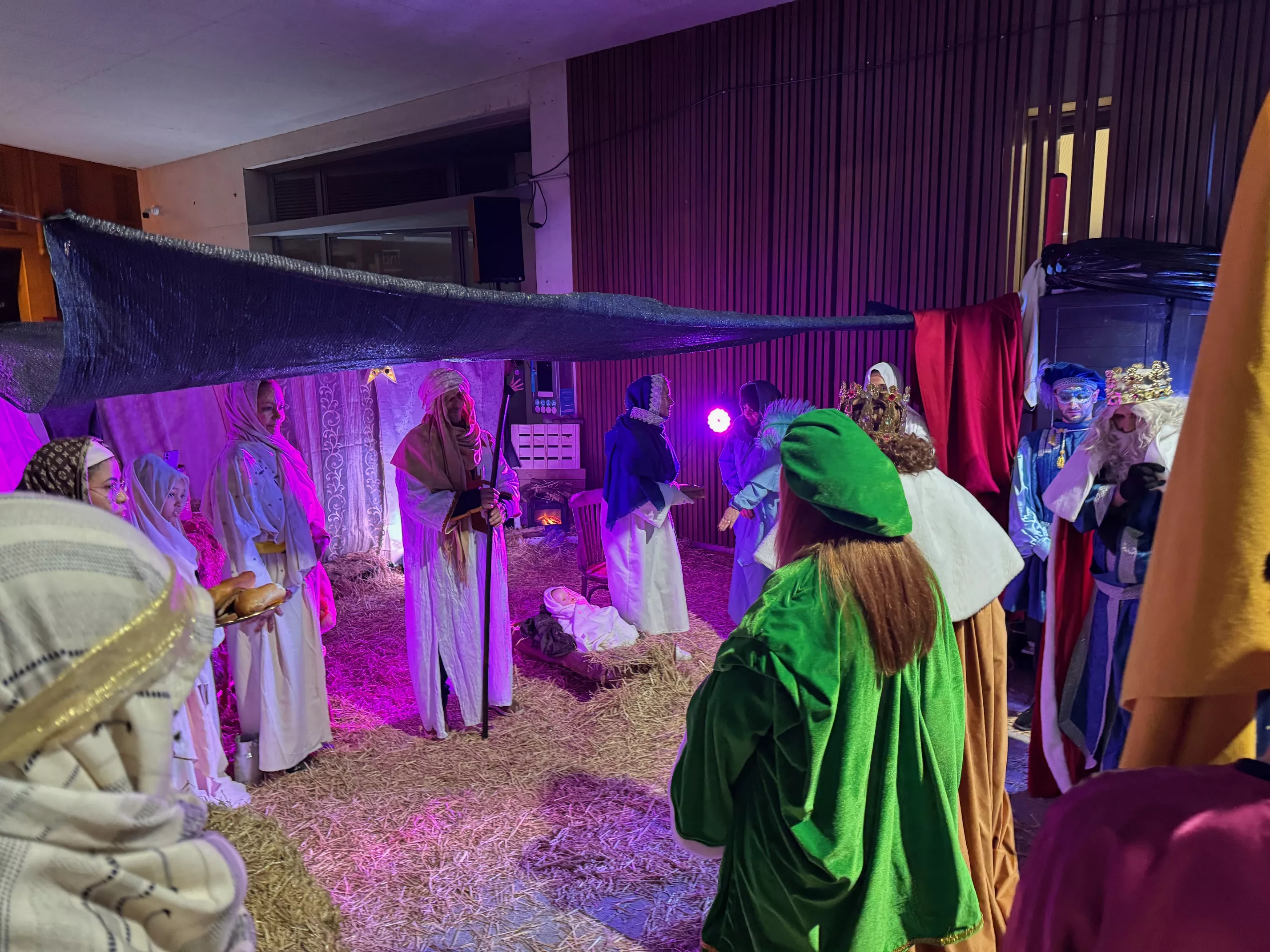 Espectacular cabalgata de Reyes en Binéfar. Foto Ayuntamiento de Binéfar