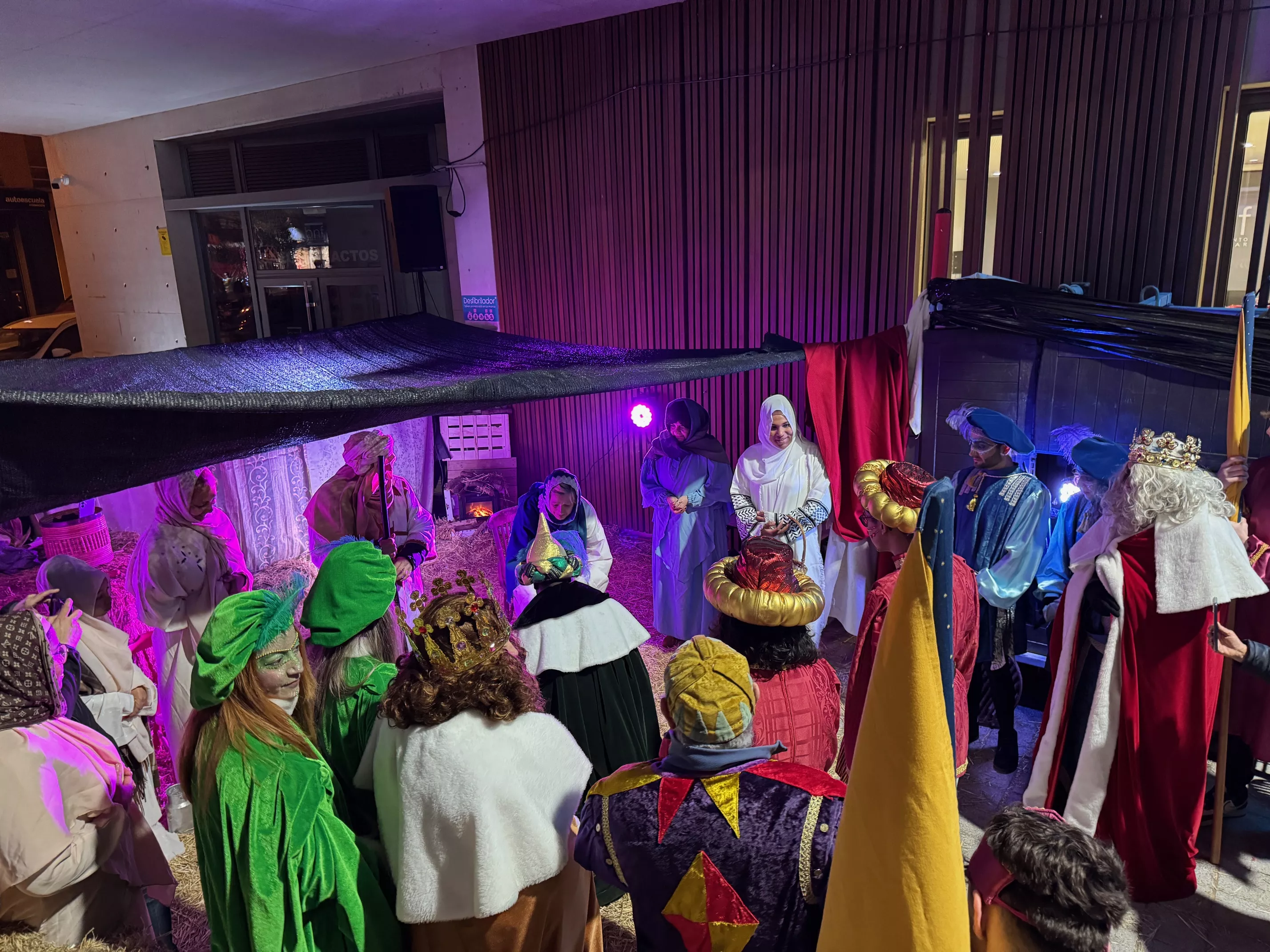 Espectacular cabalgata de Reyes en Binéfar. Foto Ayuntamiento de Binéfar