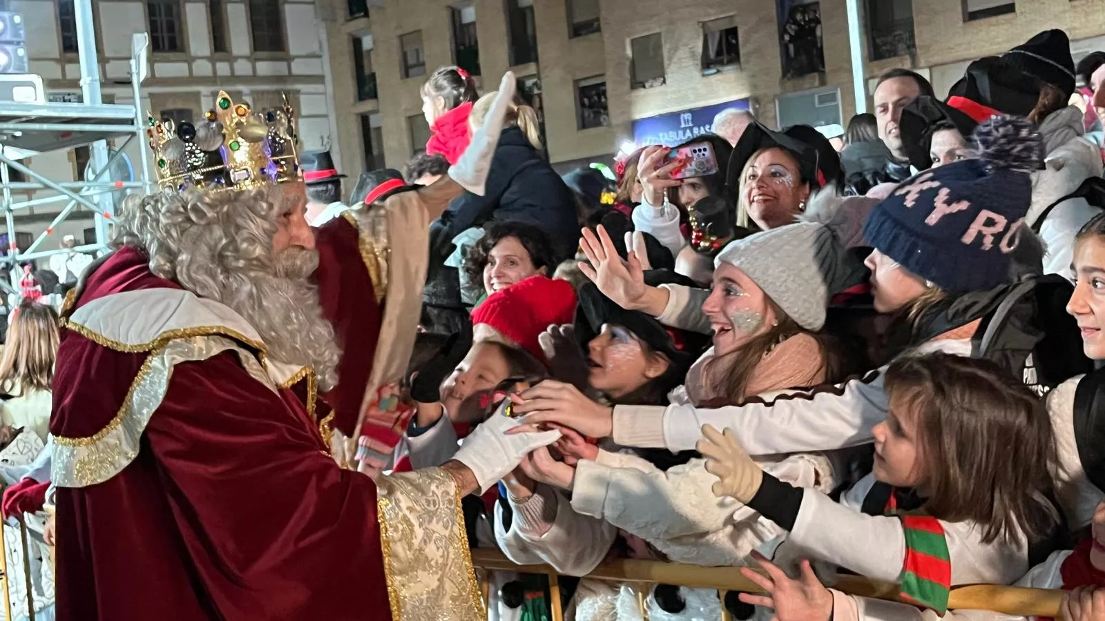 Cabalgata de Reyes Magos de Huesca. Foto Mercedes Manterola