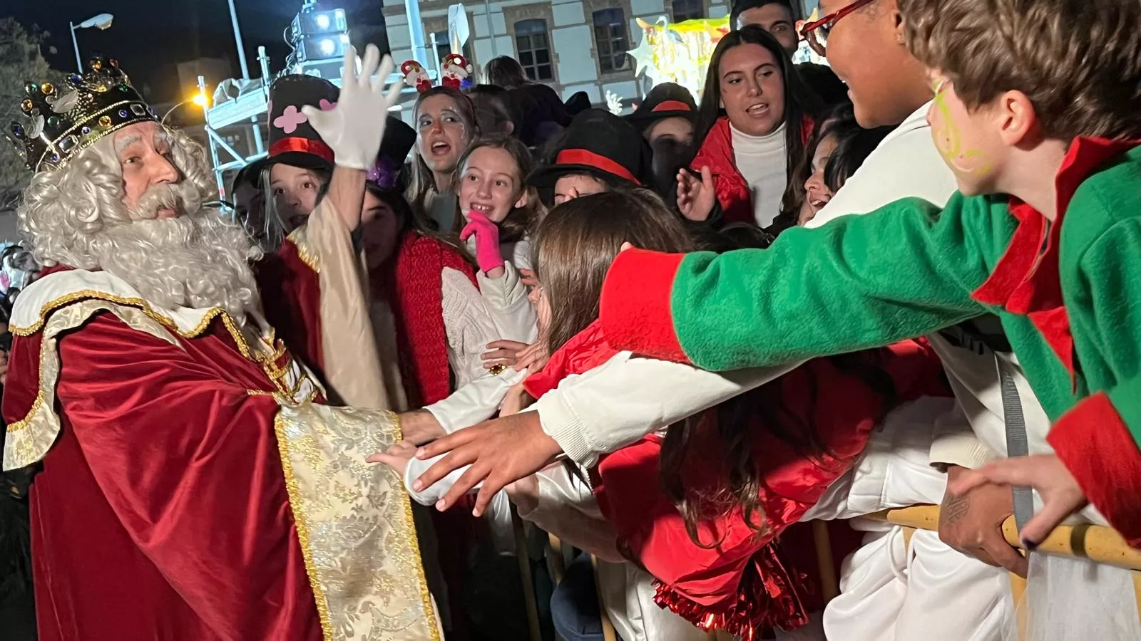 Cabalgata de Reyes Magos de Huesca. Foto Mercedes Manterola