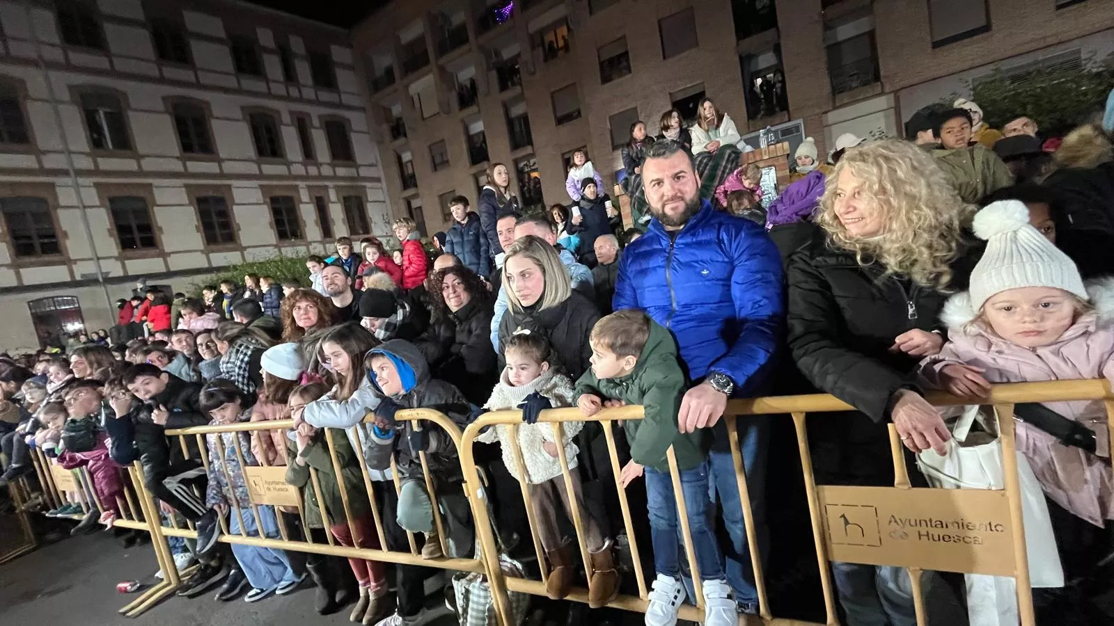 Cabalgata de Reyes Magos de Huesca. Foto Mercedes Manterola