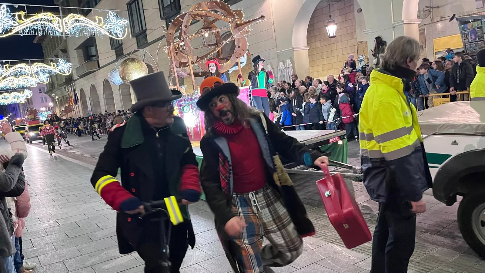 Cabalgata de Reyes Magos de Huesca. Foto Mercedes Manterola