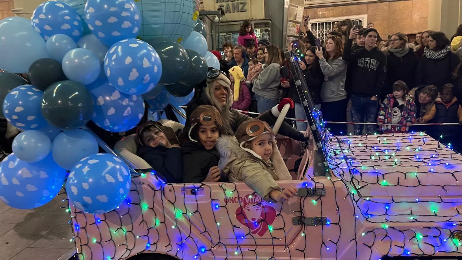 Cabalgata de Reyes Magos de Huesca. Foto Mercedes Manterola